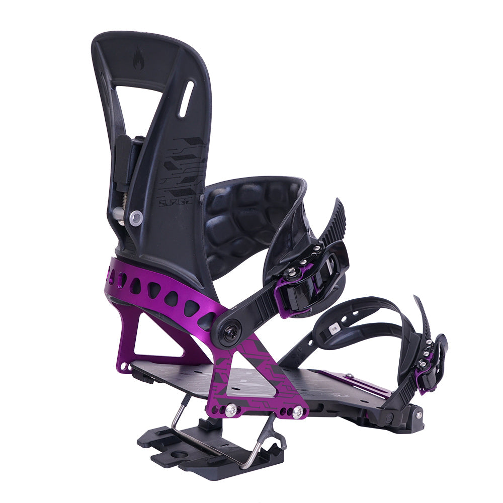 Spark Surge ST Violet: Fijaciones Splitboard para Grandes Líneas