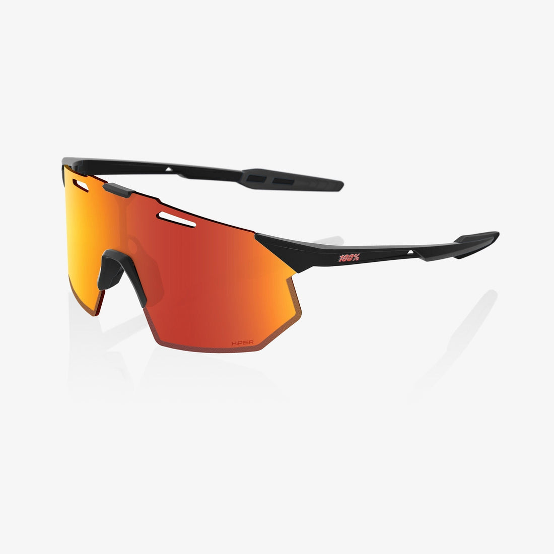 100% HYPERCRAFT SQ Negro Soft Tact con Lente HiPER Red Multilayer Mirror: La Revolución Óptica para Pre-Temporada