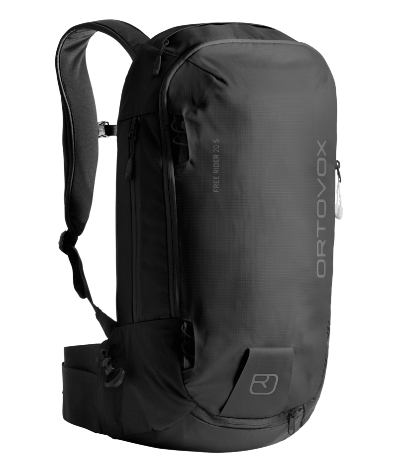 Ortovox FREE RIDER 20 S Black Raven: Tu segunda piel en la nieve