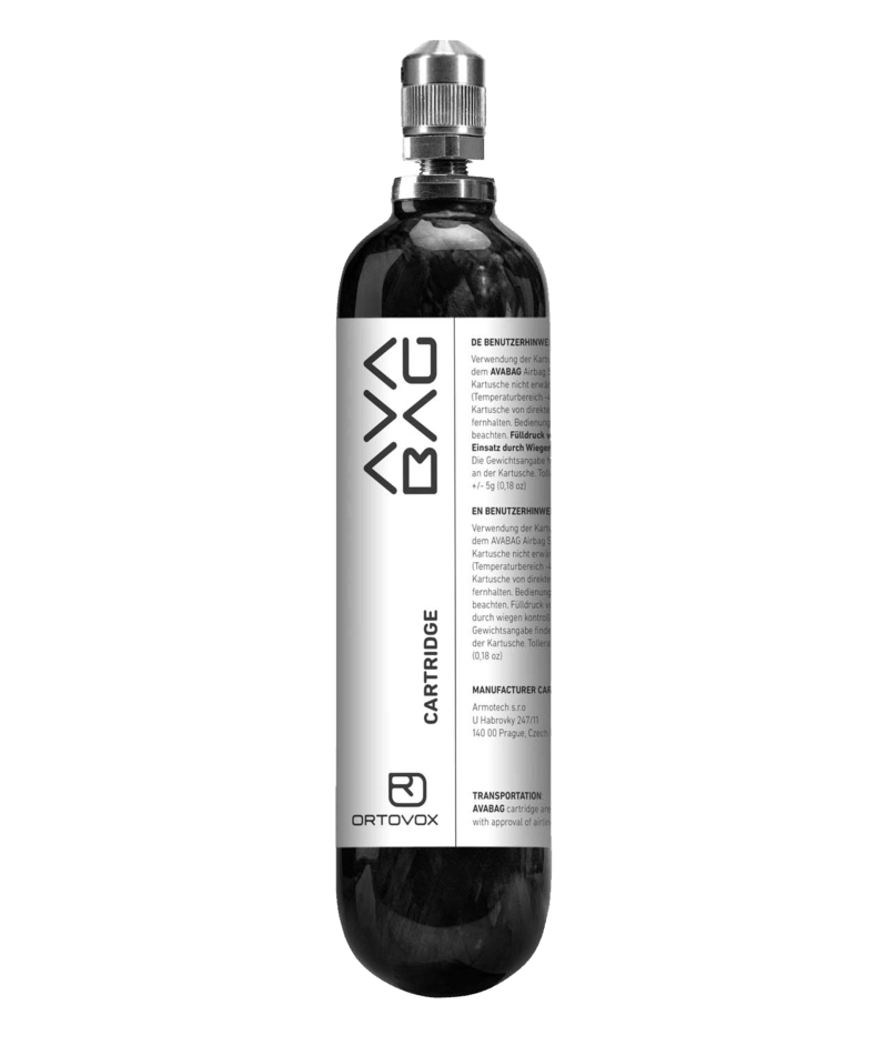 Ortovox AVABAG KARTUSCHE CARBON: El aliado más liviano para tu seguridad