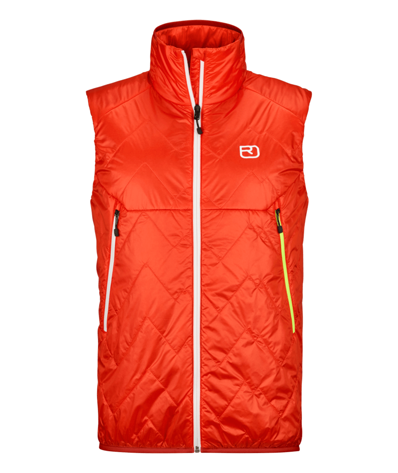 Remera Ortovox 140 Cool Mtn Gradient TS M Hot Orange