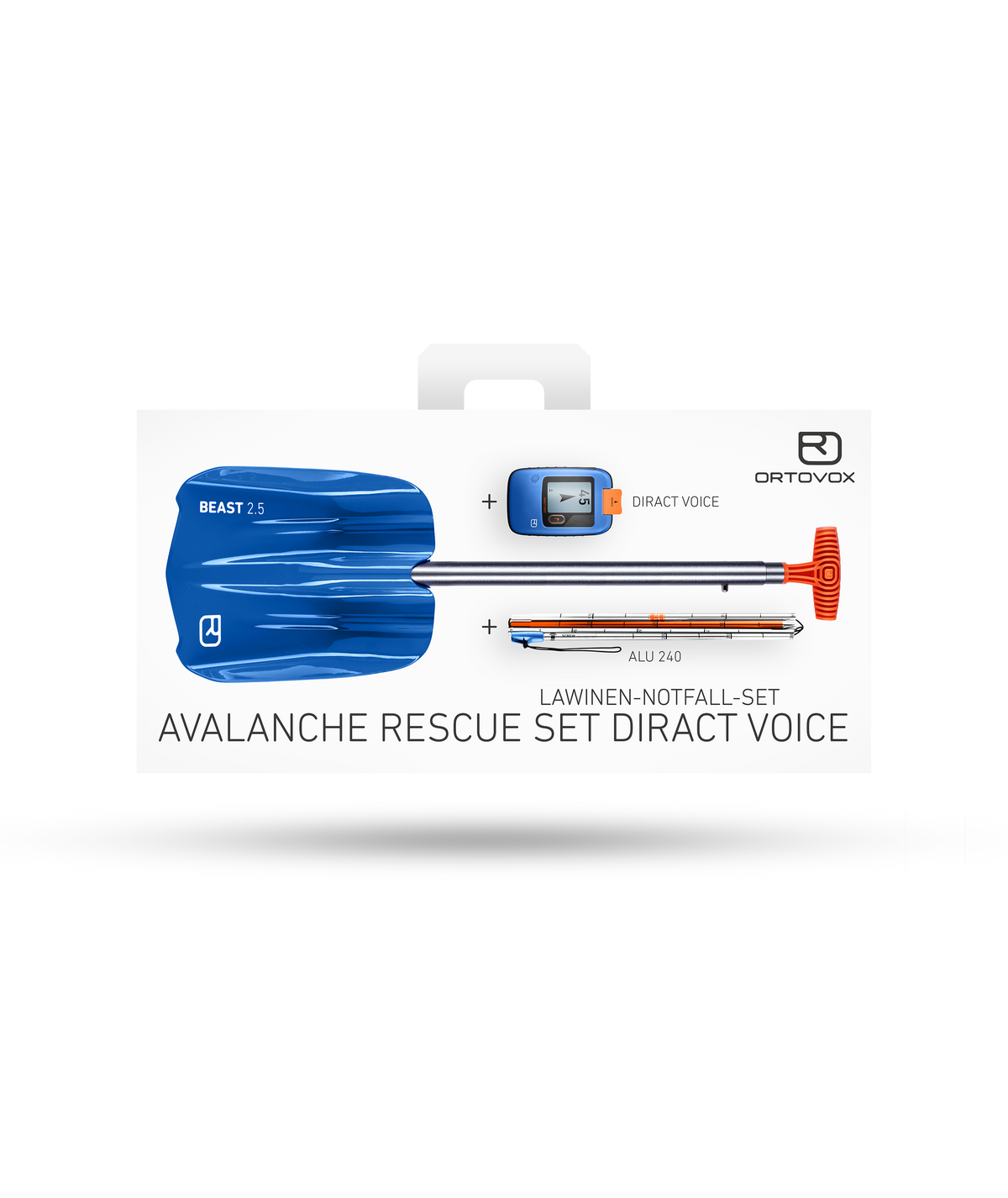 SET DE RESCATE DIRACT VOICE Ortovox: Seguridad Premium para Backcountry Argentino