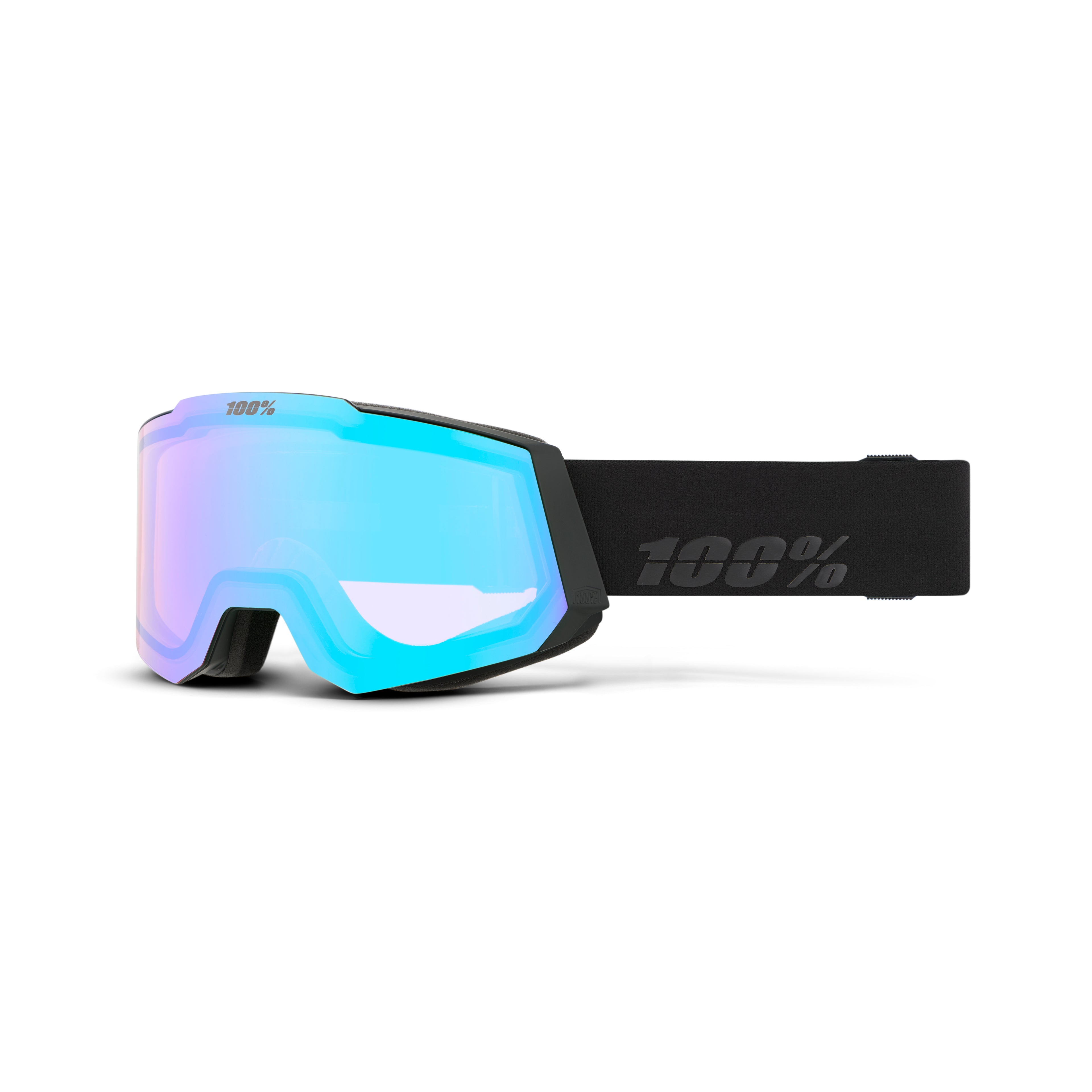 SNOWCRAFT S HiPER Goggle Black/Green - Mirror Green + Extra Lens