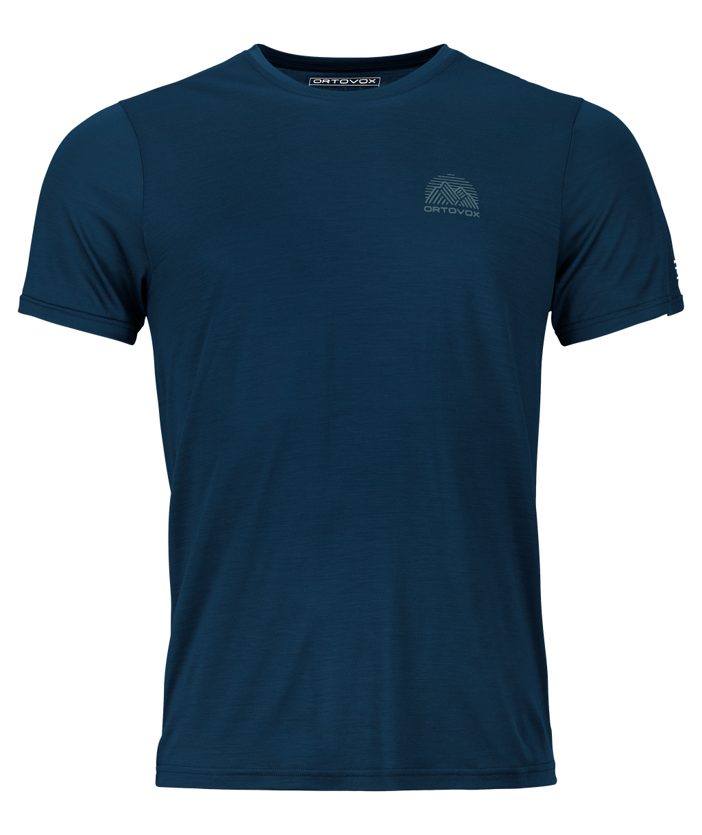 120 COOL TEC MTN STRIPE Remera M