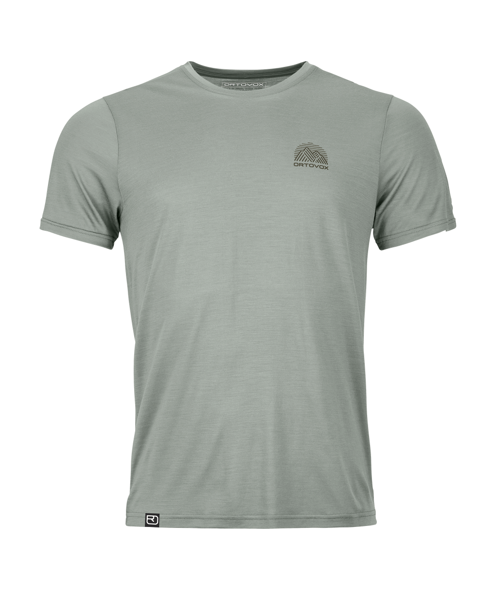 120 COOL TEC MTN STRIPE Remera M