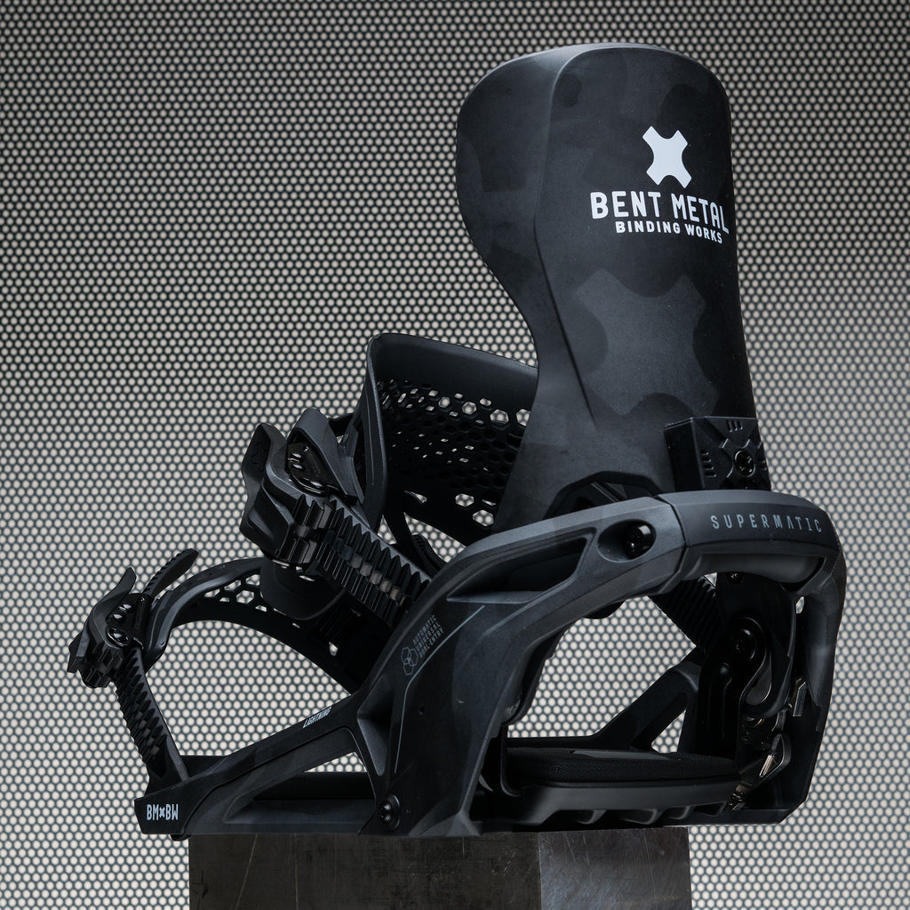 Bent Metal Bindings Supermatic Black