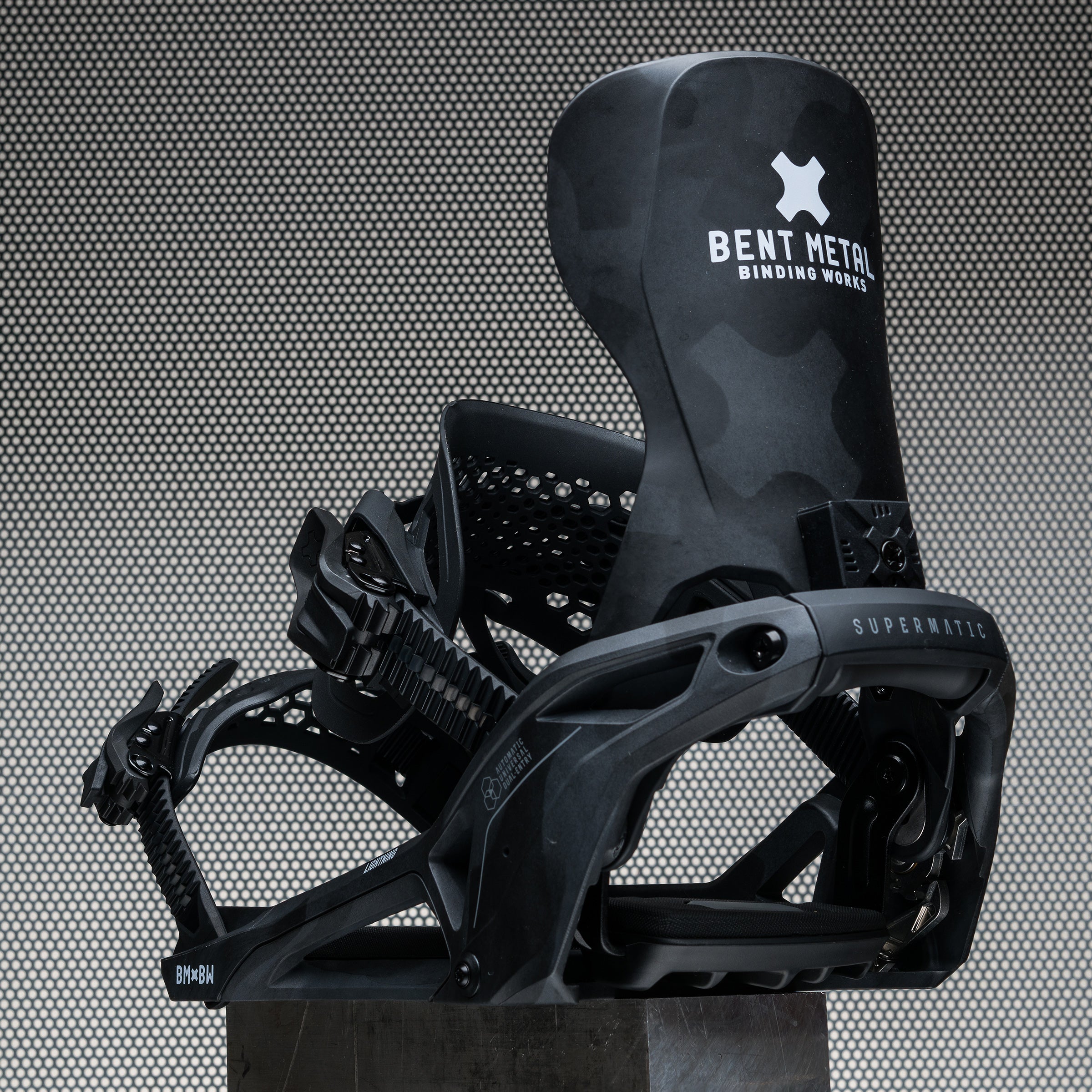 Bent Metal Bindings Supermatic Black