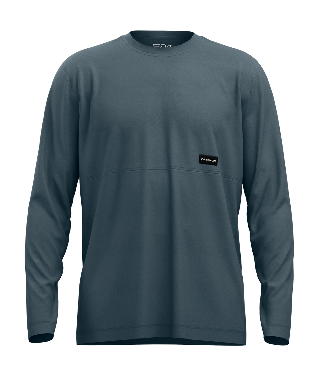 185 MERINO PATCH LS M