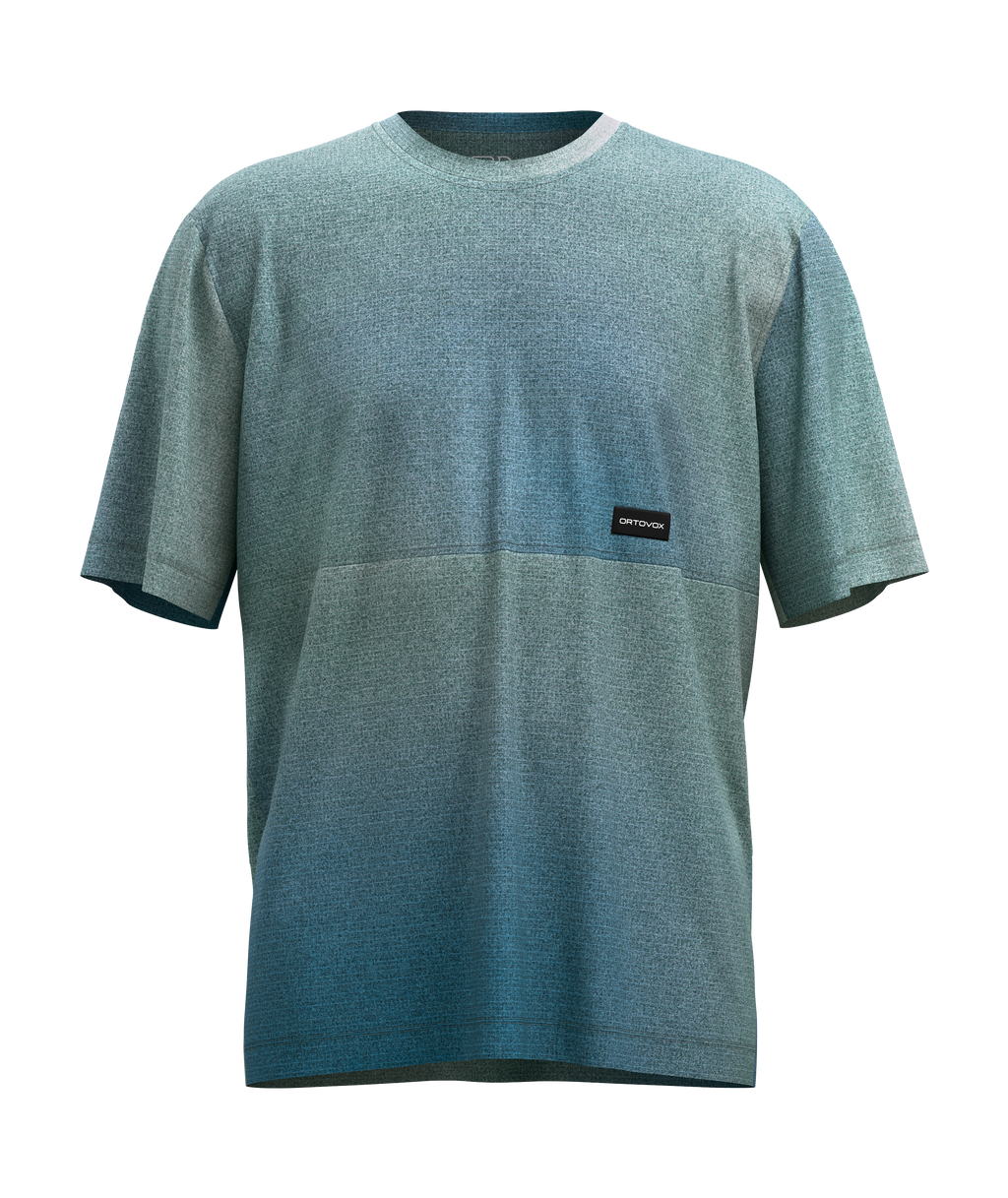 185 MERINO PATCH PRINT Remera H