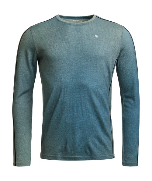 185 ROCK'N'WOOL PRINT Manga Larga Hombre