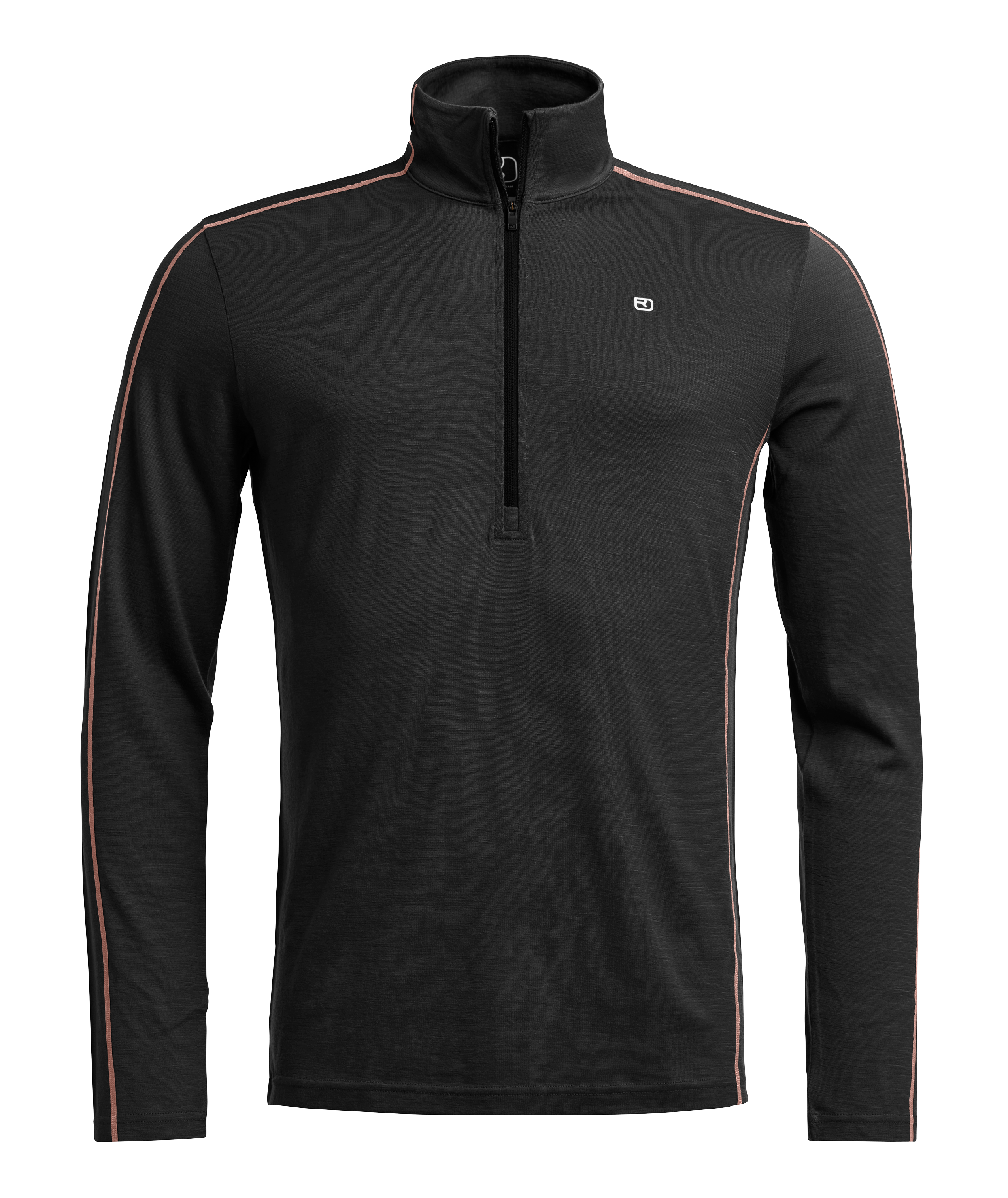 185 ROCK'N'WOOL ZIP NECK M