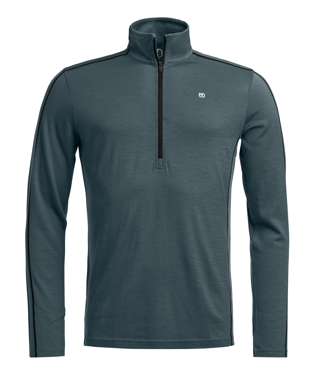 185 ROCK'N'WOOL ZIP NECK M