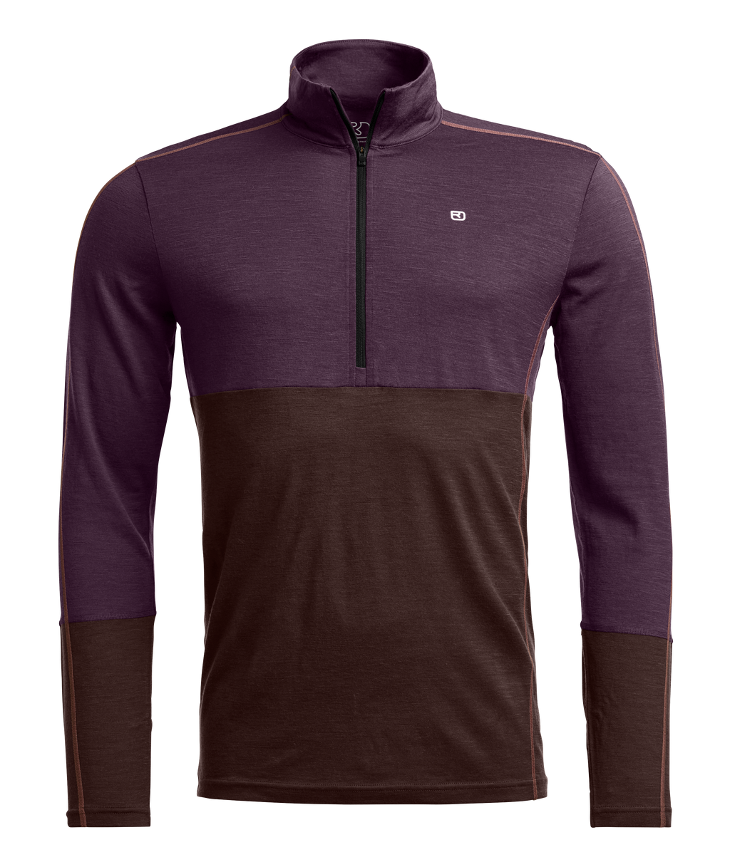 185 ROCK'N'WOOL ZIP NECK M