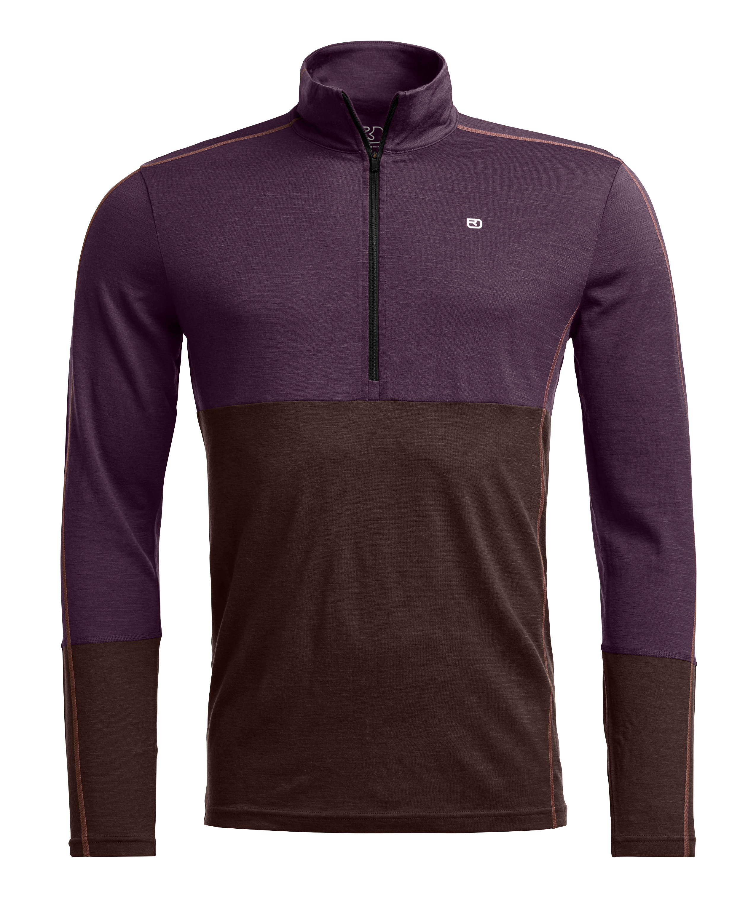 185 ROCK'N'WOOL ZIP NECK M