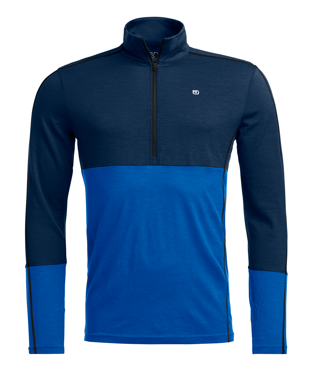 185 ROCK'N'WOOL ZIP NECK M