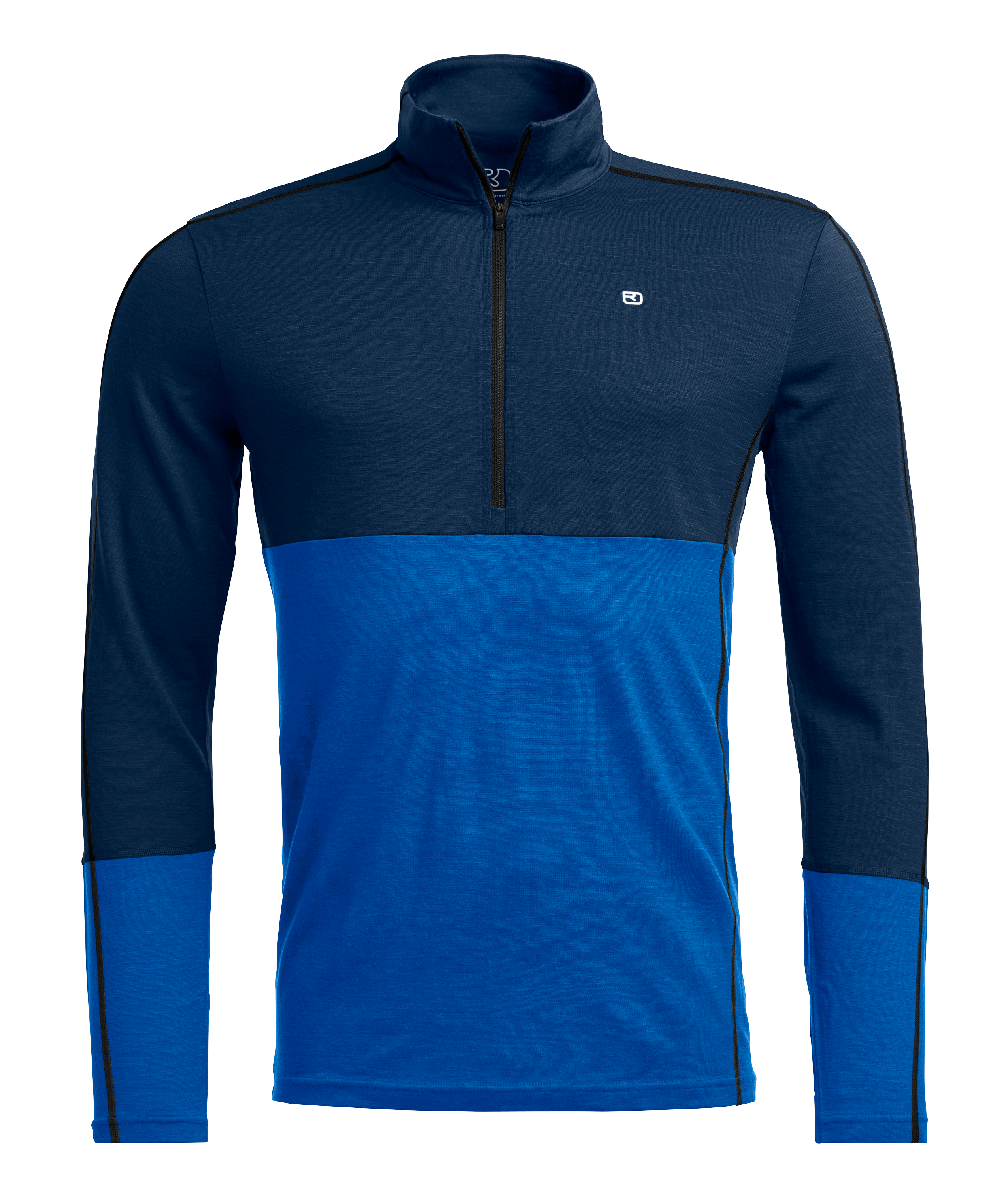 185 ROCK'N'WOOL ZIP NECK M