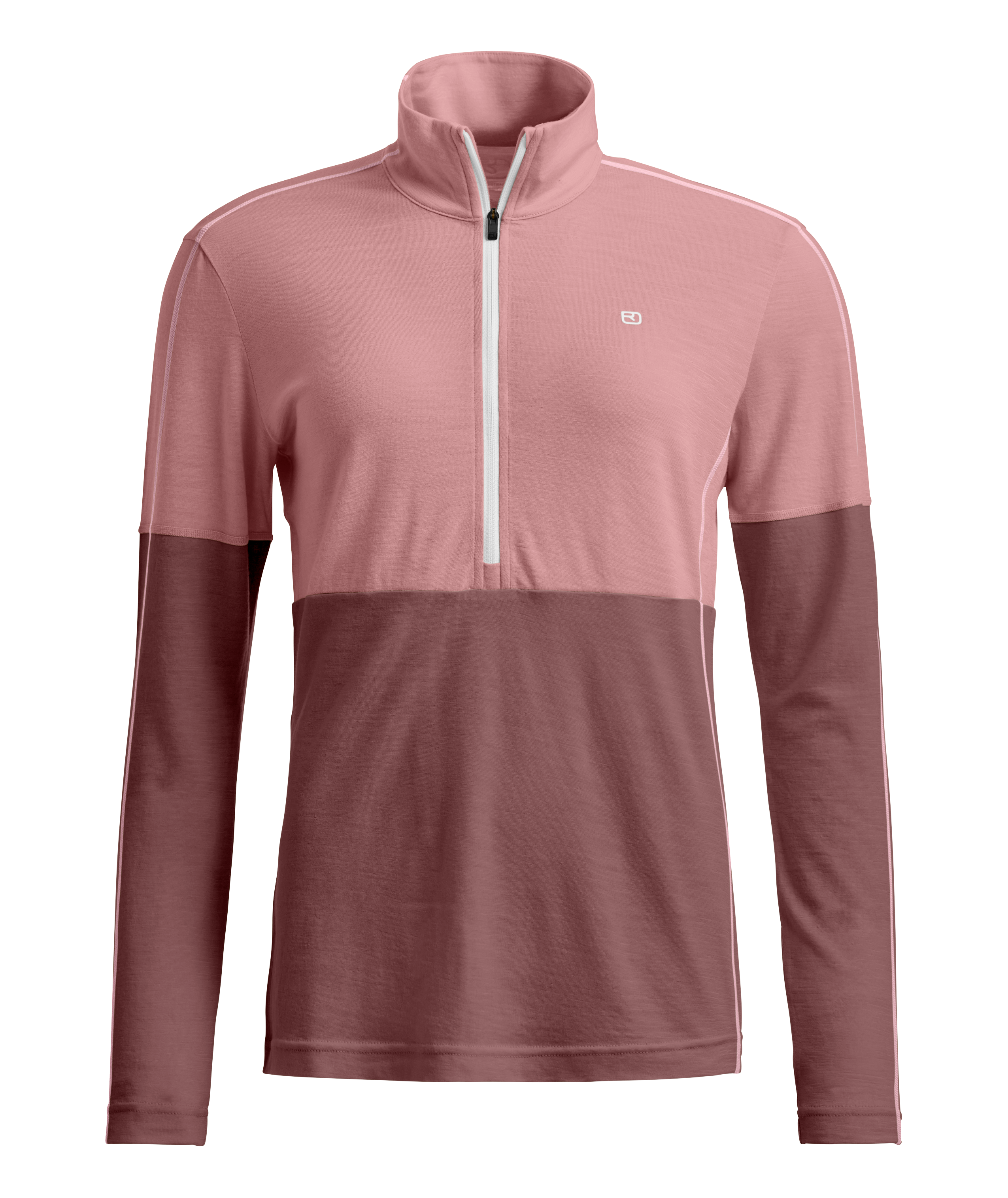 185 ROCK'N'WOOL ZIP NECK W