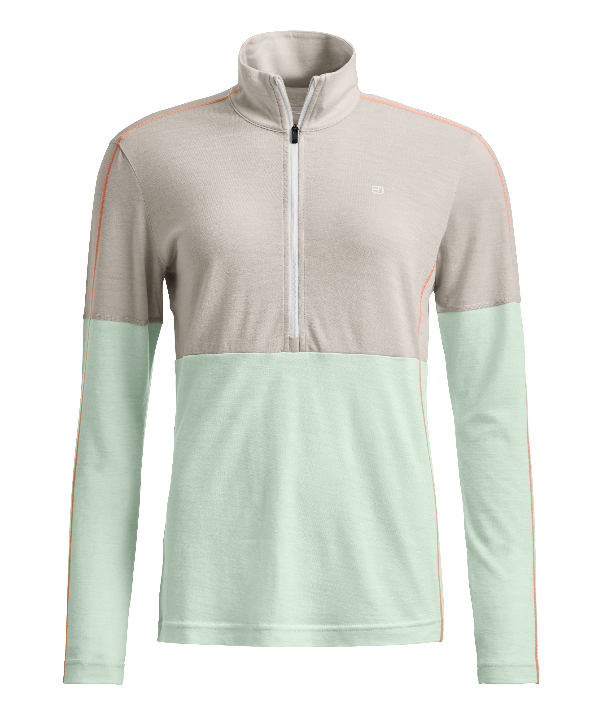 185 ROCK'N'WOOL ZIP NECK W