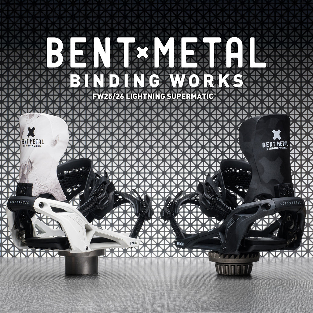 Bent Metal Bindings Supermatic Black