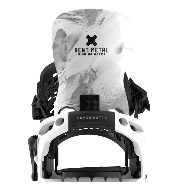 Bent Metal Bindings Supermatic White