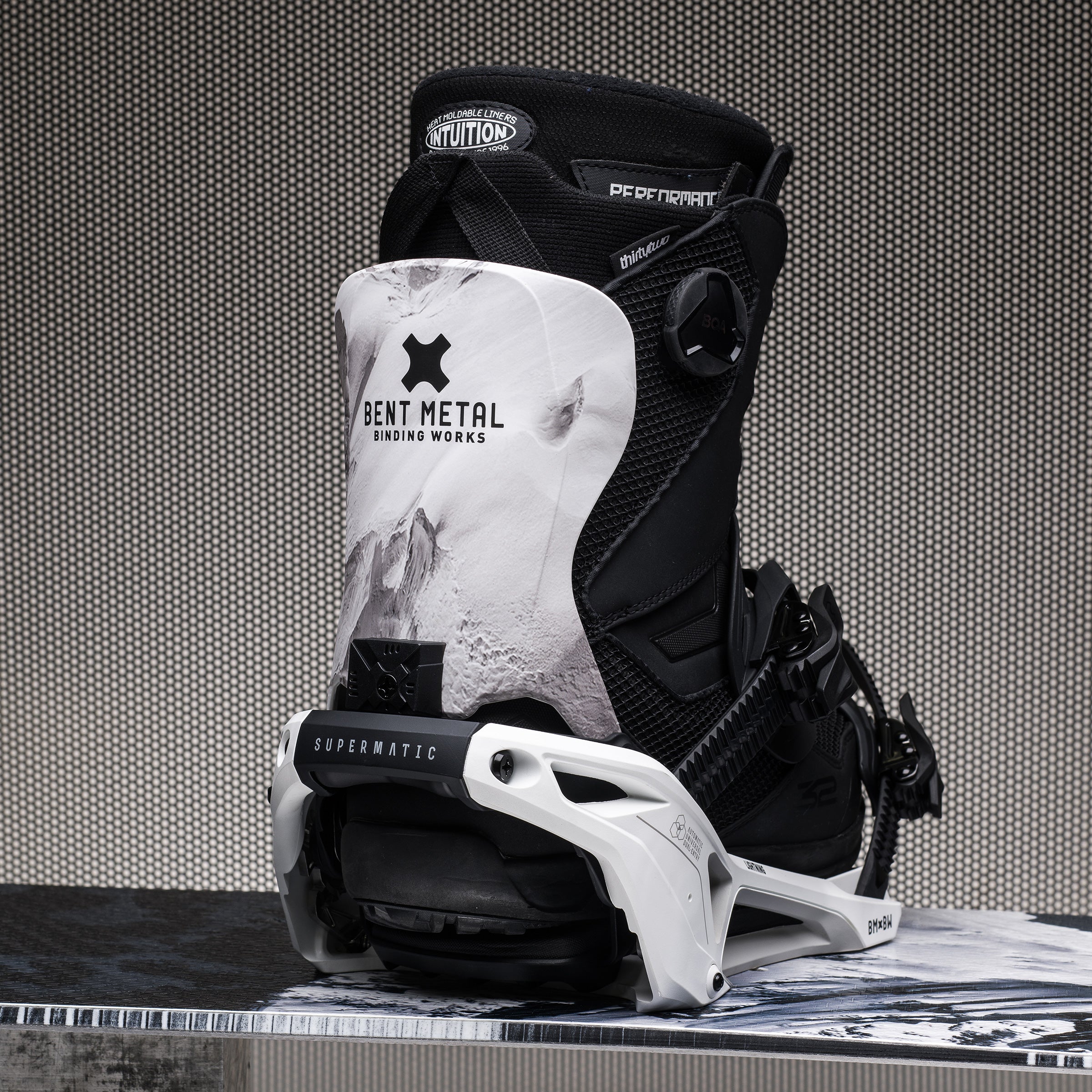 Bent Metal Bindings Supermatic Black