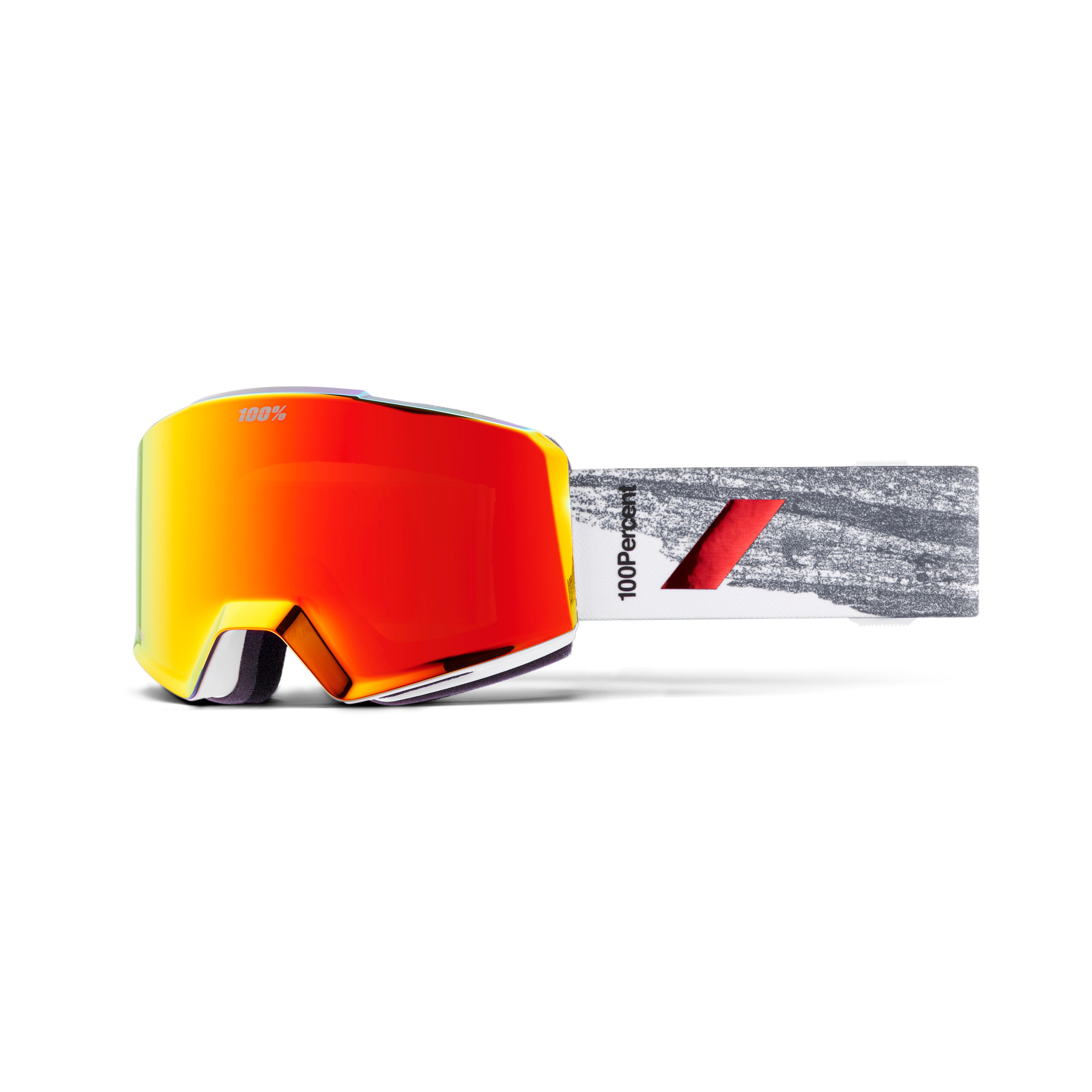 NORG HiPER Goggle Badlands - Mirror Red + Extra Lens