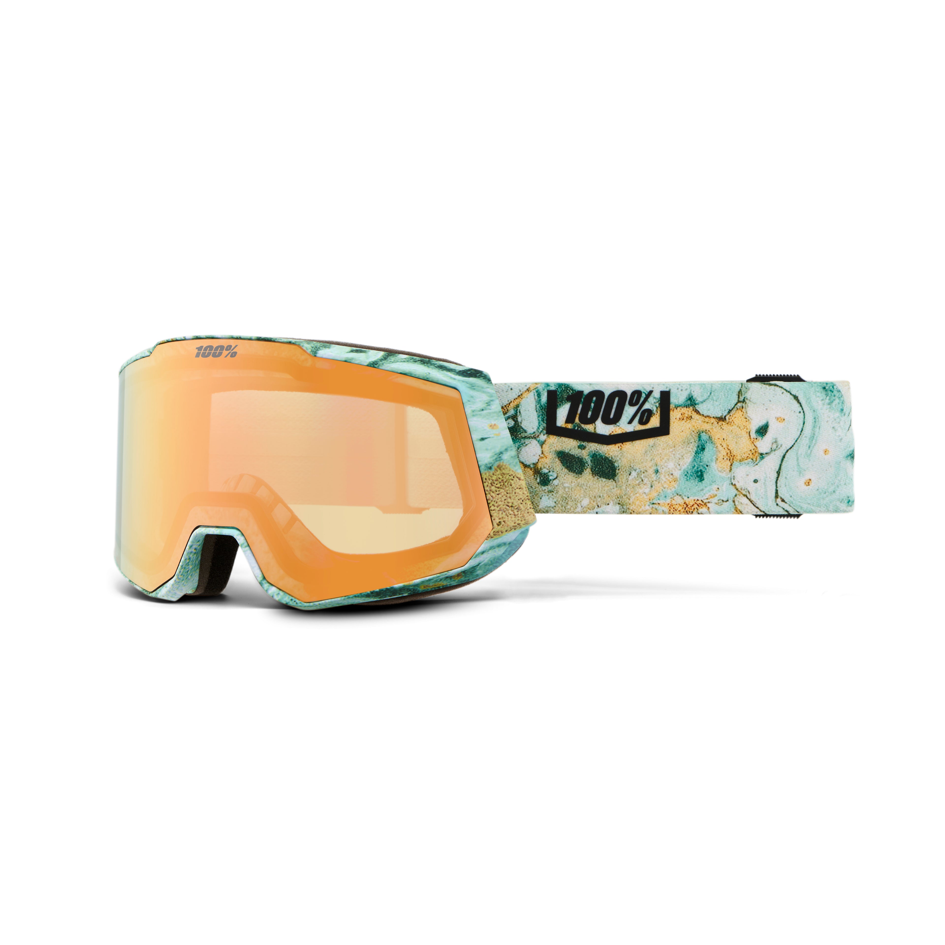 SNOWCRAFT - XL HiPER Goggle Fossil Express - Mirror Copper + Extra Lens