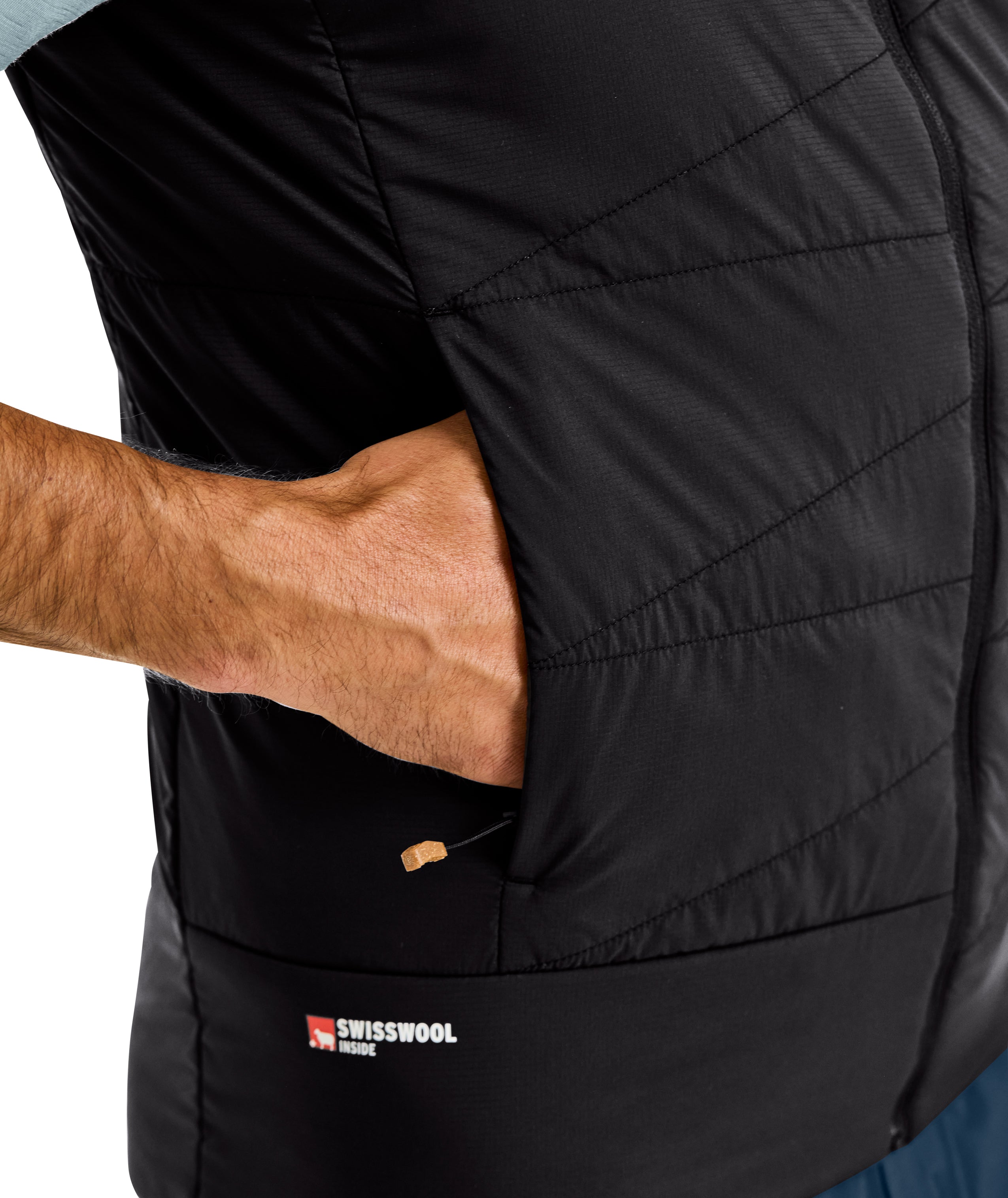 Chaleco SWISSWOOL PIZ DUAN Hombre