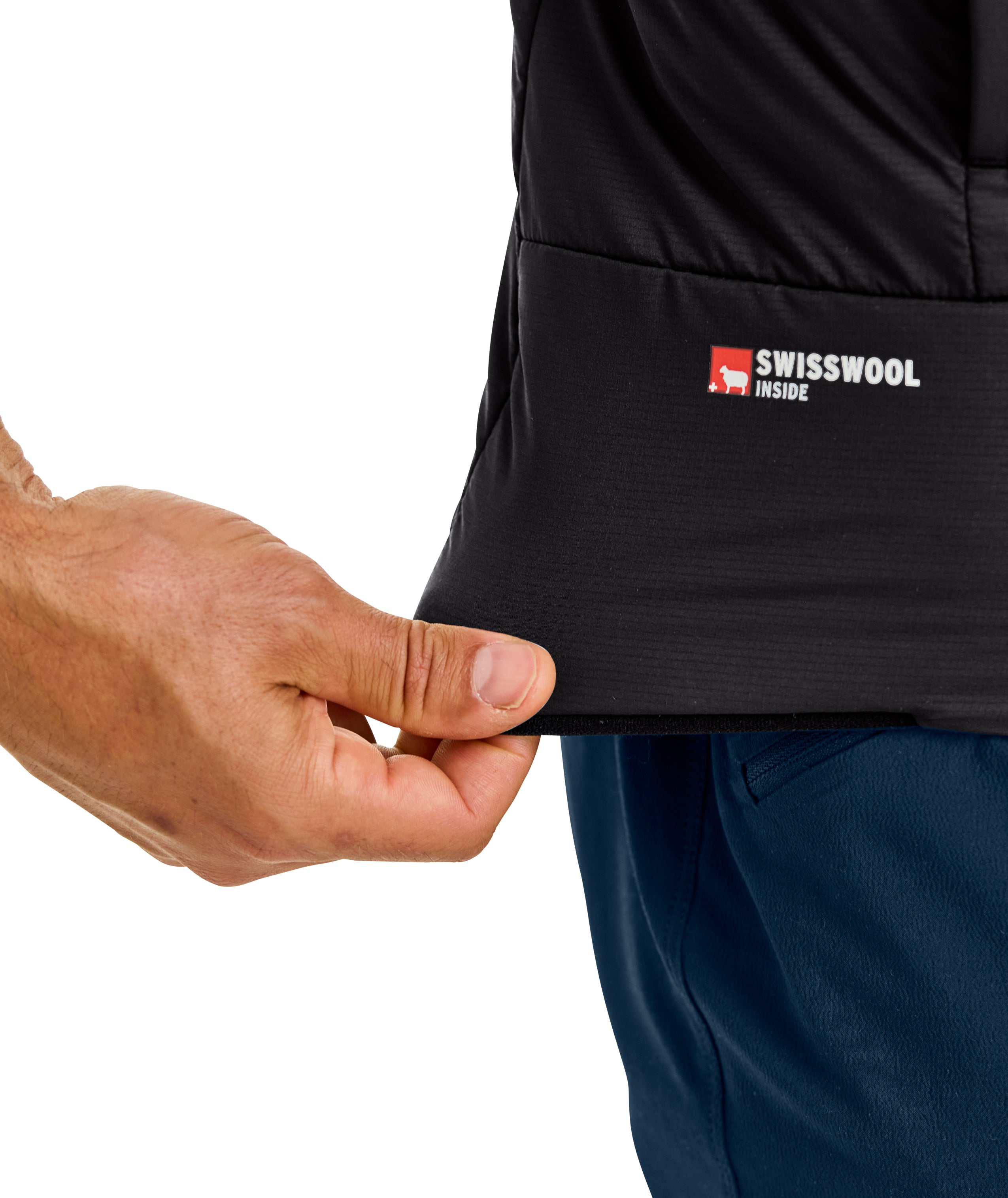 Chaleco SWISSWOOL PIZ DUAN Hombre