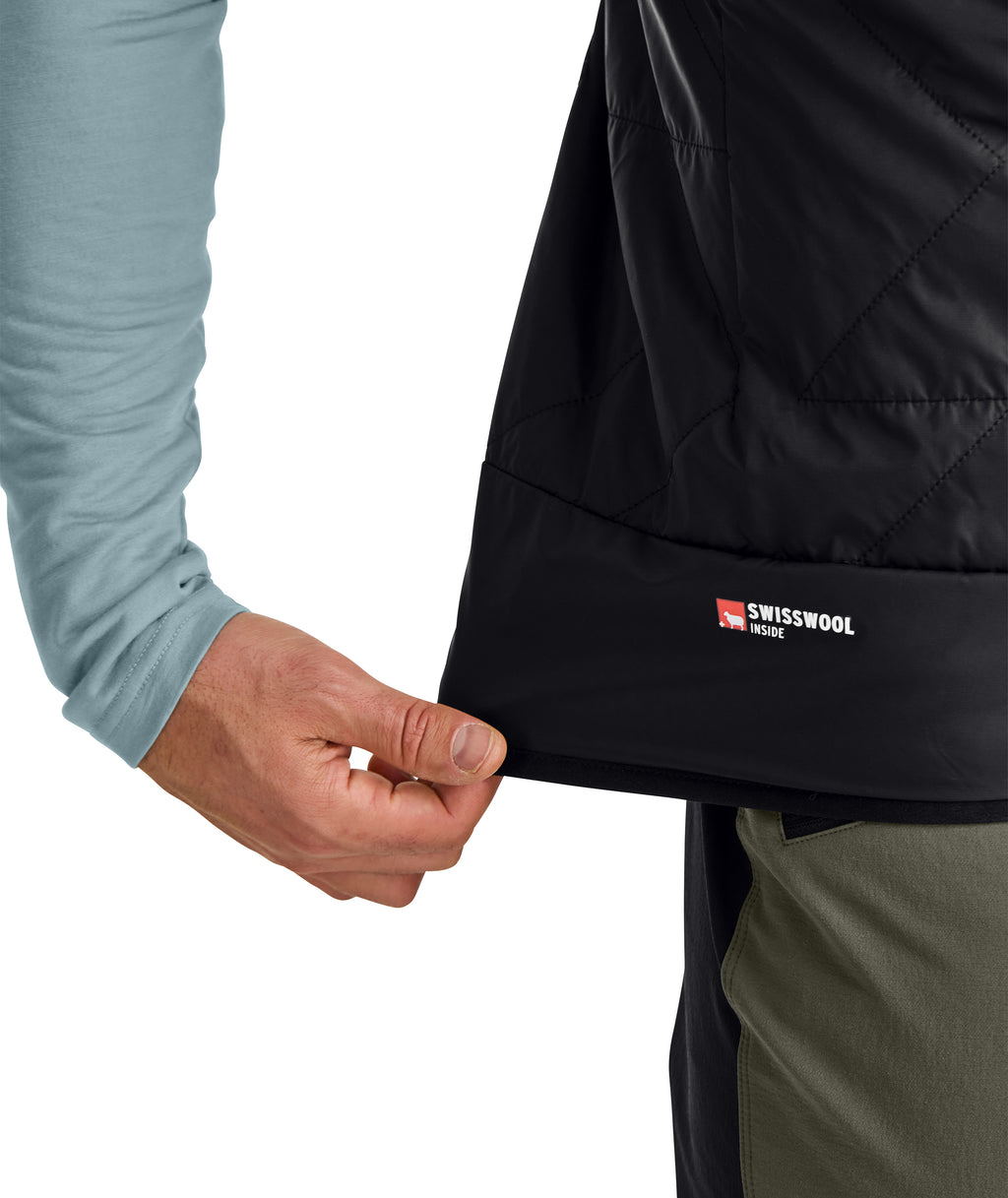 SWISSWOOL PIZ BOÈ VEST M
