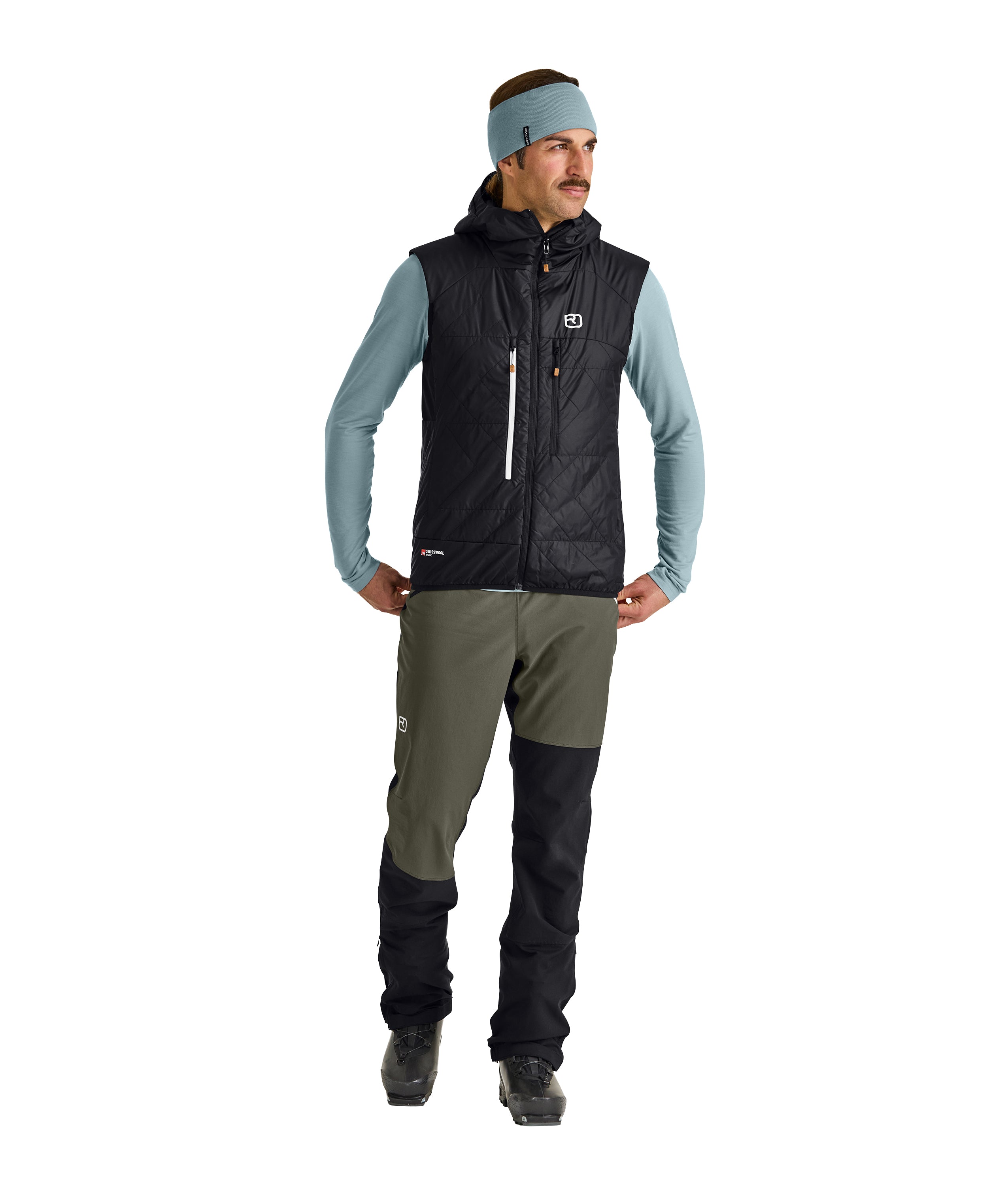 SWISSWOOL PIZ BOÈ VEST M