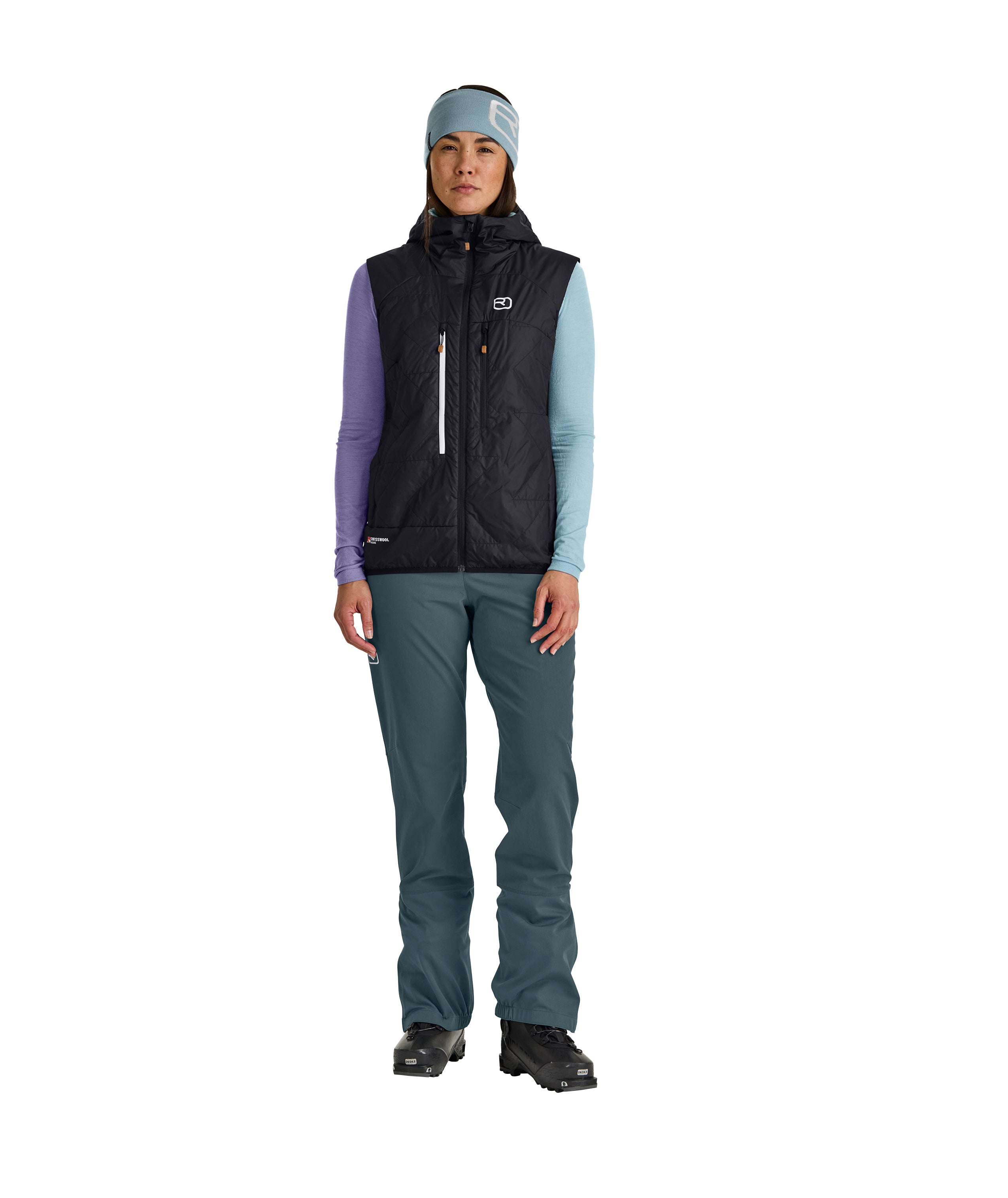 SWISSWOOL PIZ BOÈ VEST W