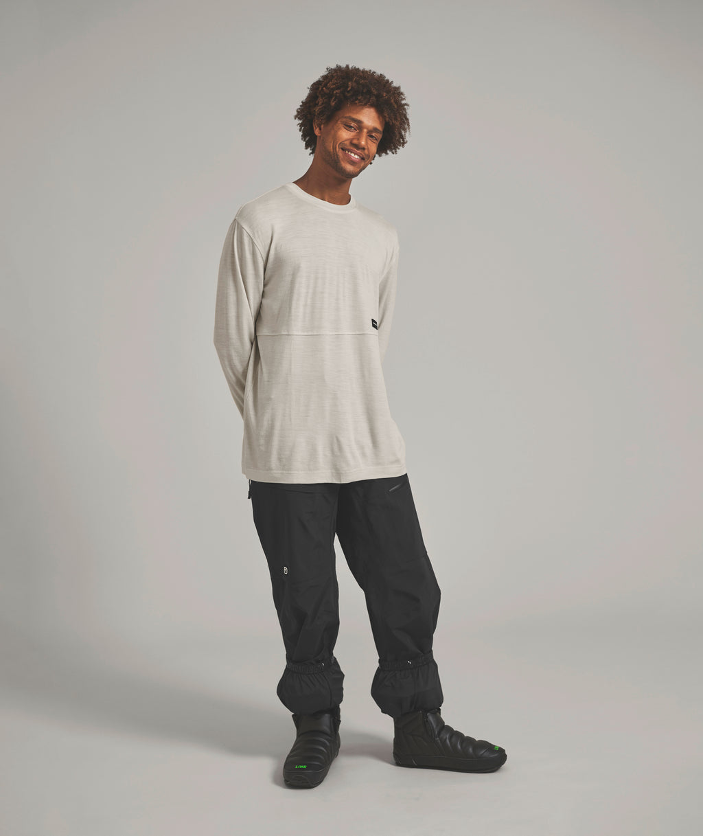 185 MERINO PATCH LS M