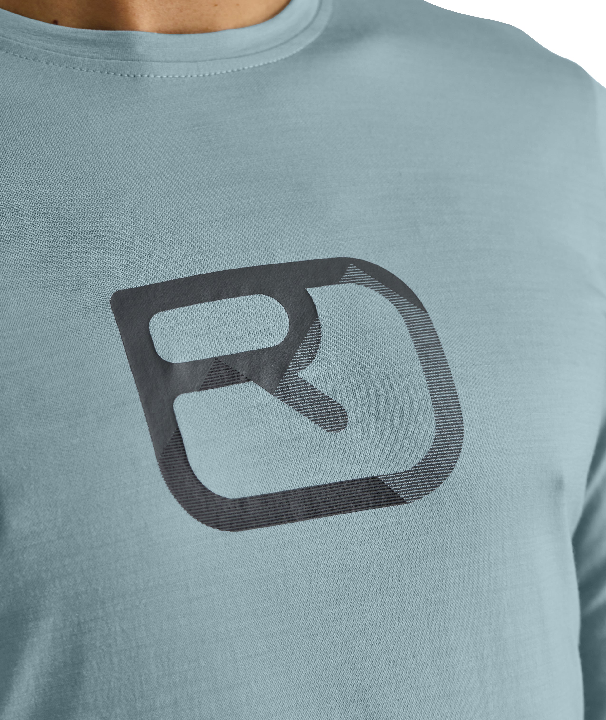 150 COOL MTN SILHOUETTE Manga Larga Hombre