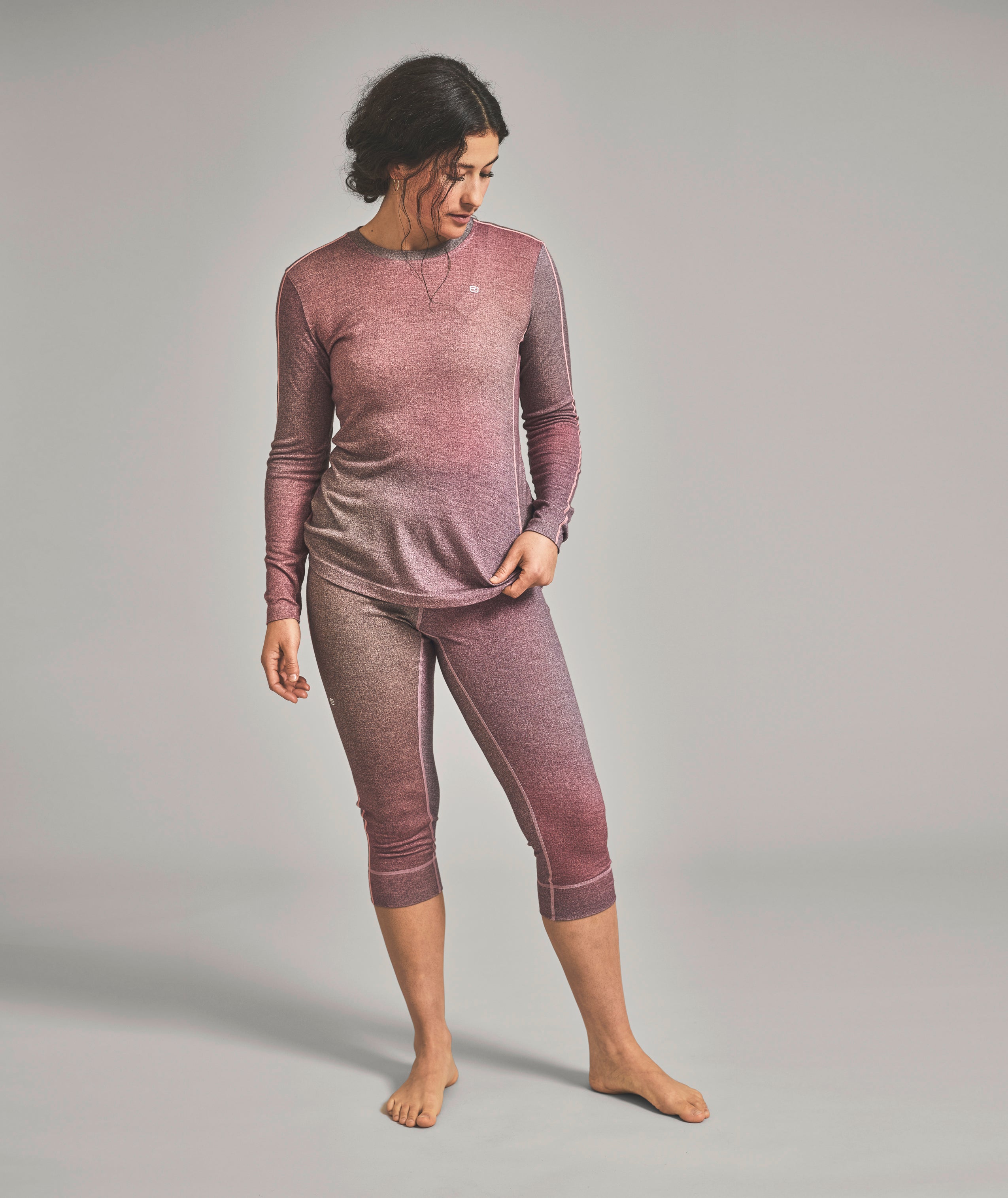 185 ROCK'N'WOOL PRINT MANGA LARGA MUJER