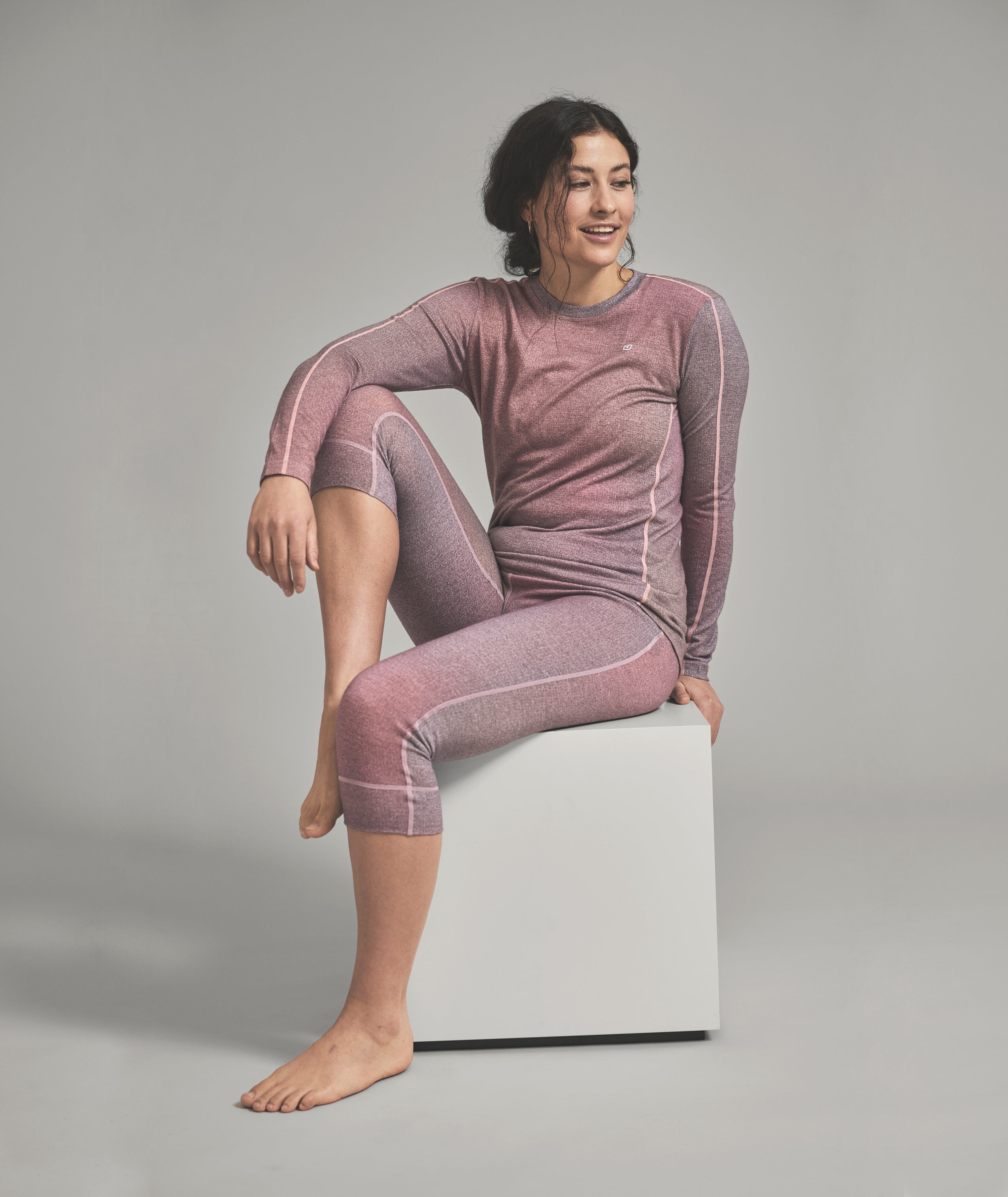 185 ROCK'N'WOOL PRINT MANGA LARGA MUJER