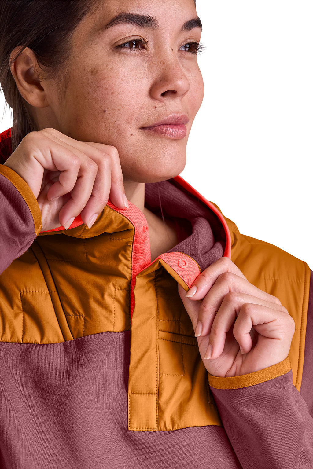 FLEECE PLUS ANORAK W