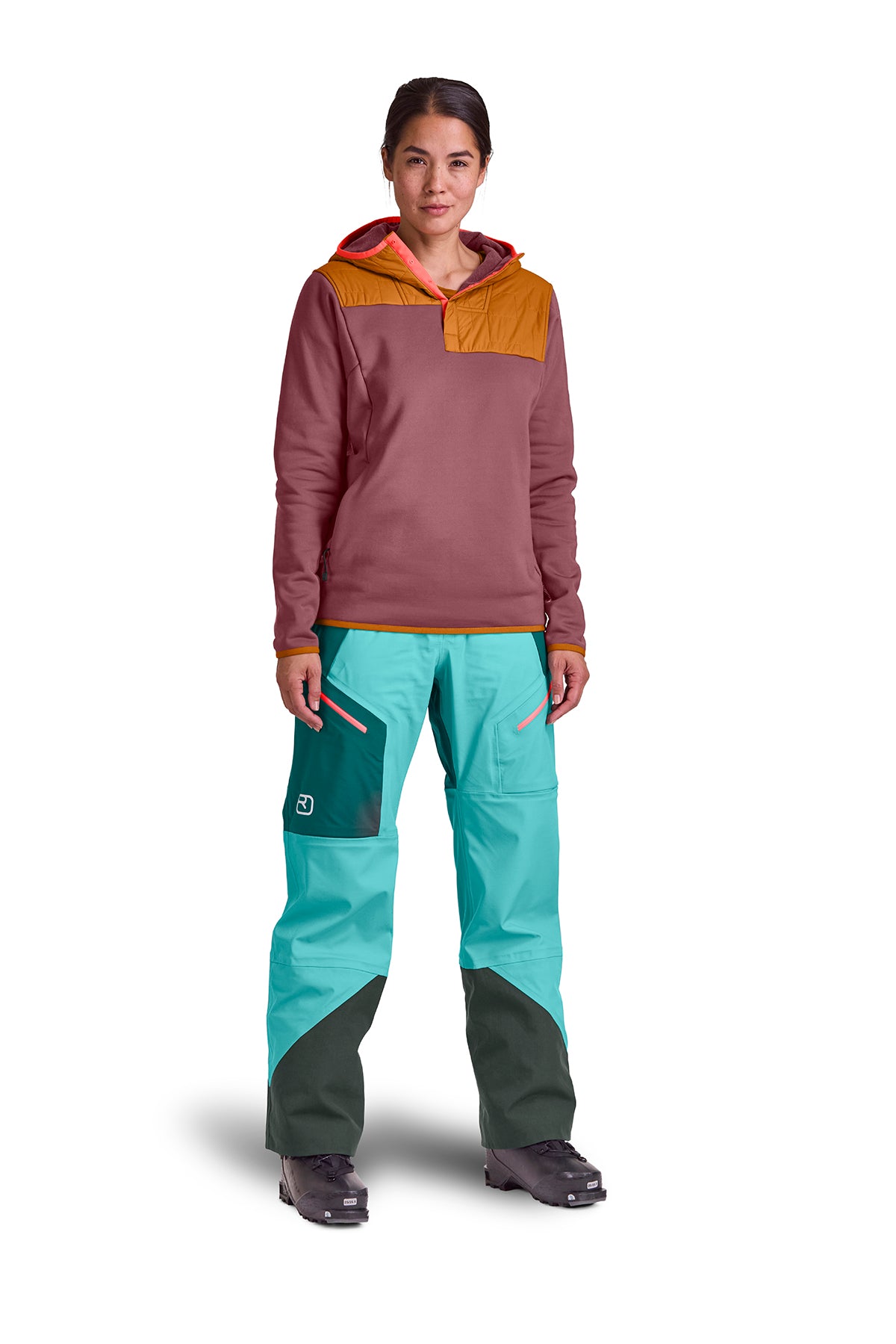 FLEECE PLUS ANORAK W