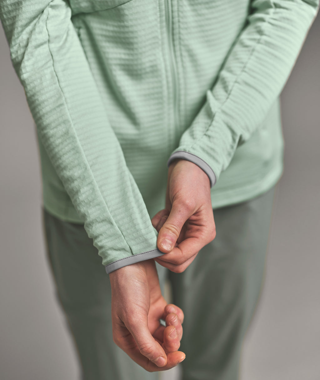 CAMPERA FLEECE LIGHT GRID W