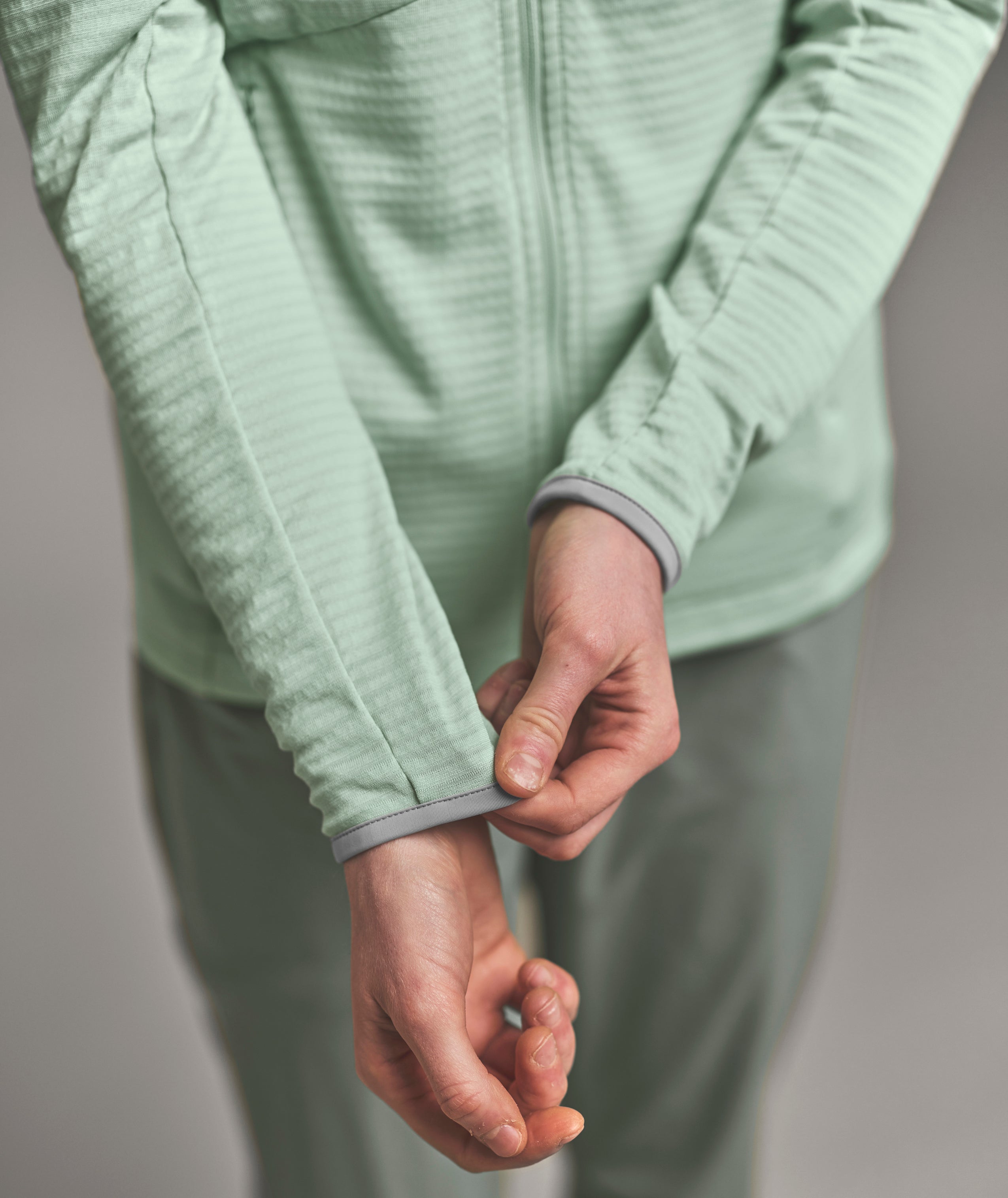 CAMPERA FLEECE LIGHT GRID W