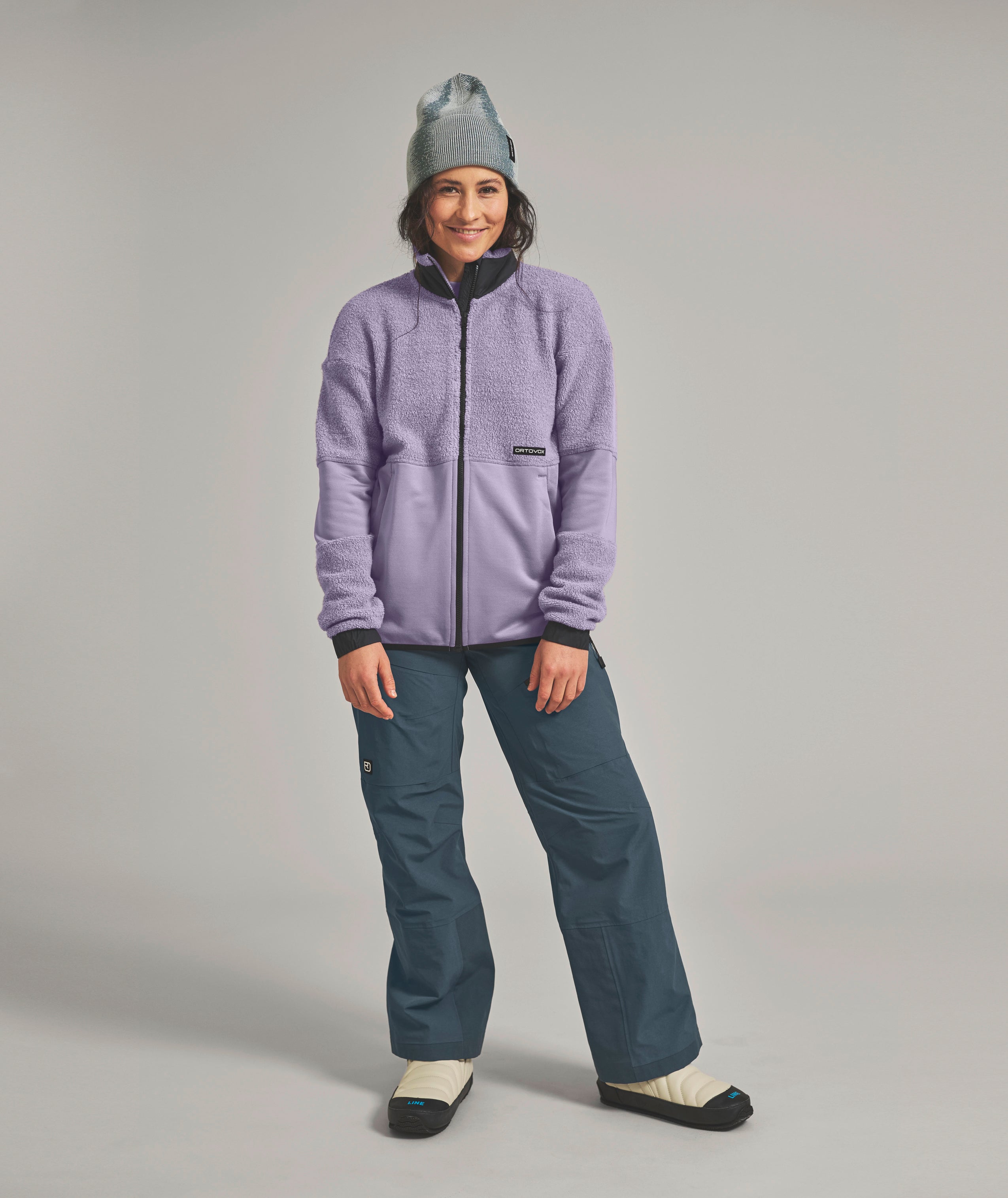 CAMPERA TEDDY FLEECE W