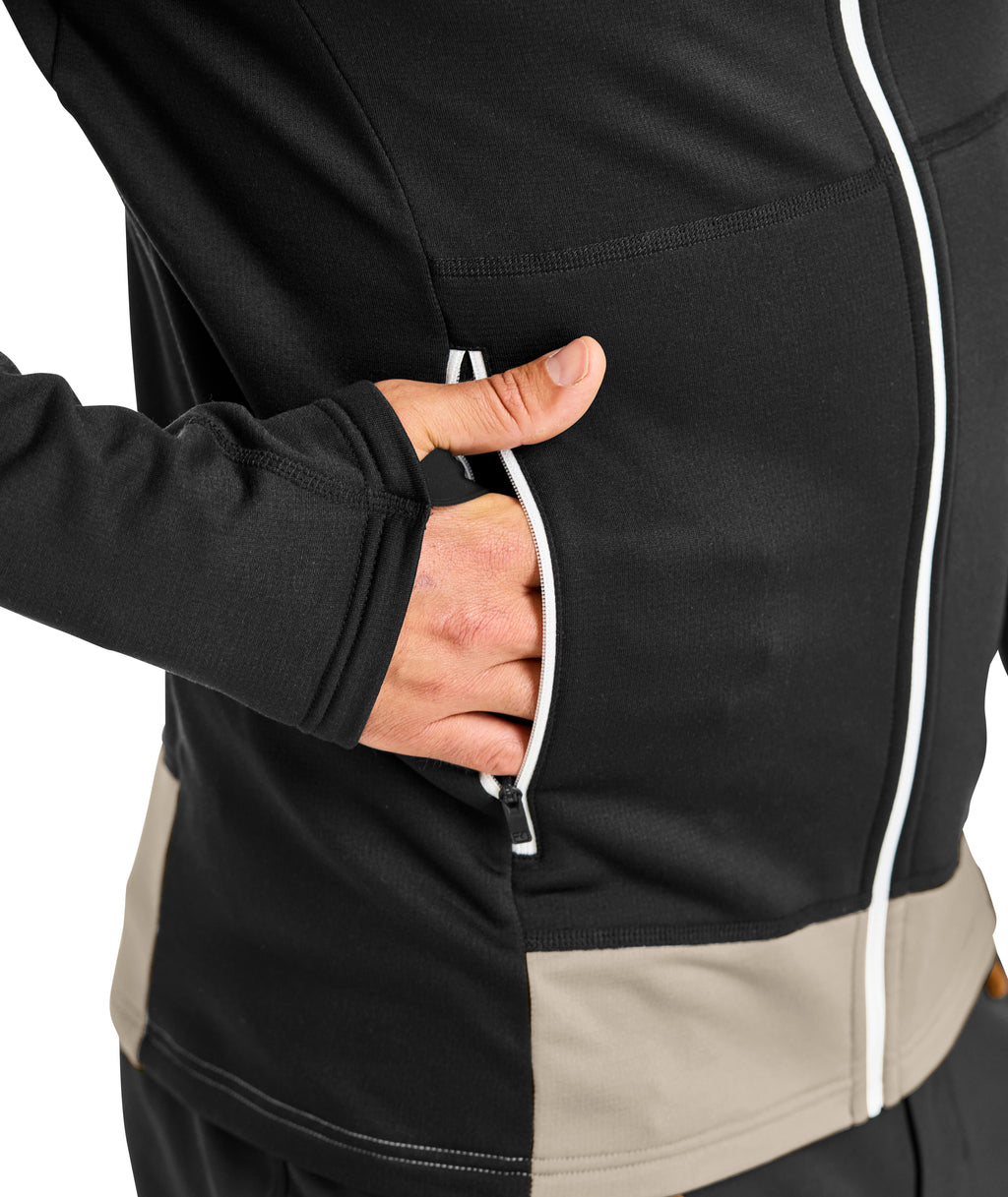 FLEECE LIGHT HOODY M