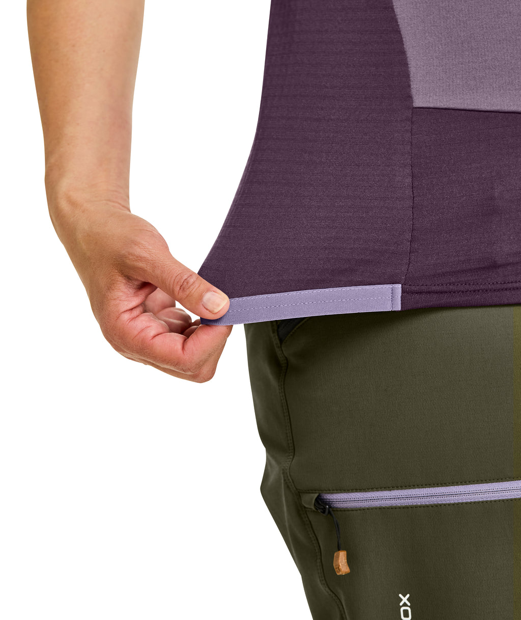 CHALECO FLEECE GRID W