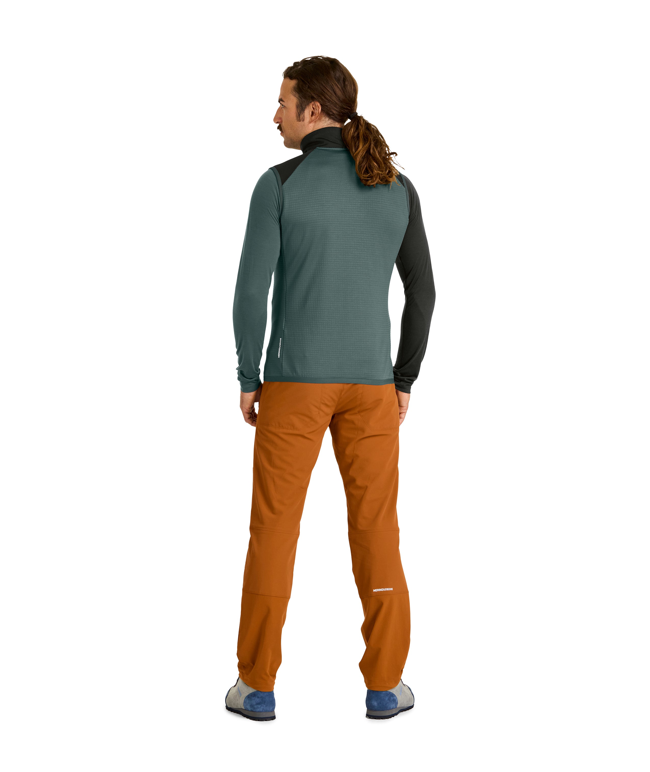 Chaleco Fleece Grid Hombre