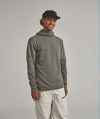 FLEECE CORD HOODIE M