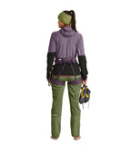 FLEECE RIB HOODY mujer