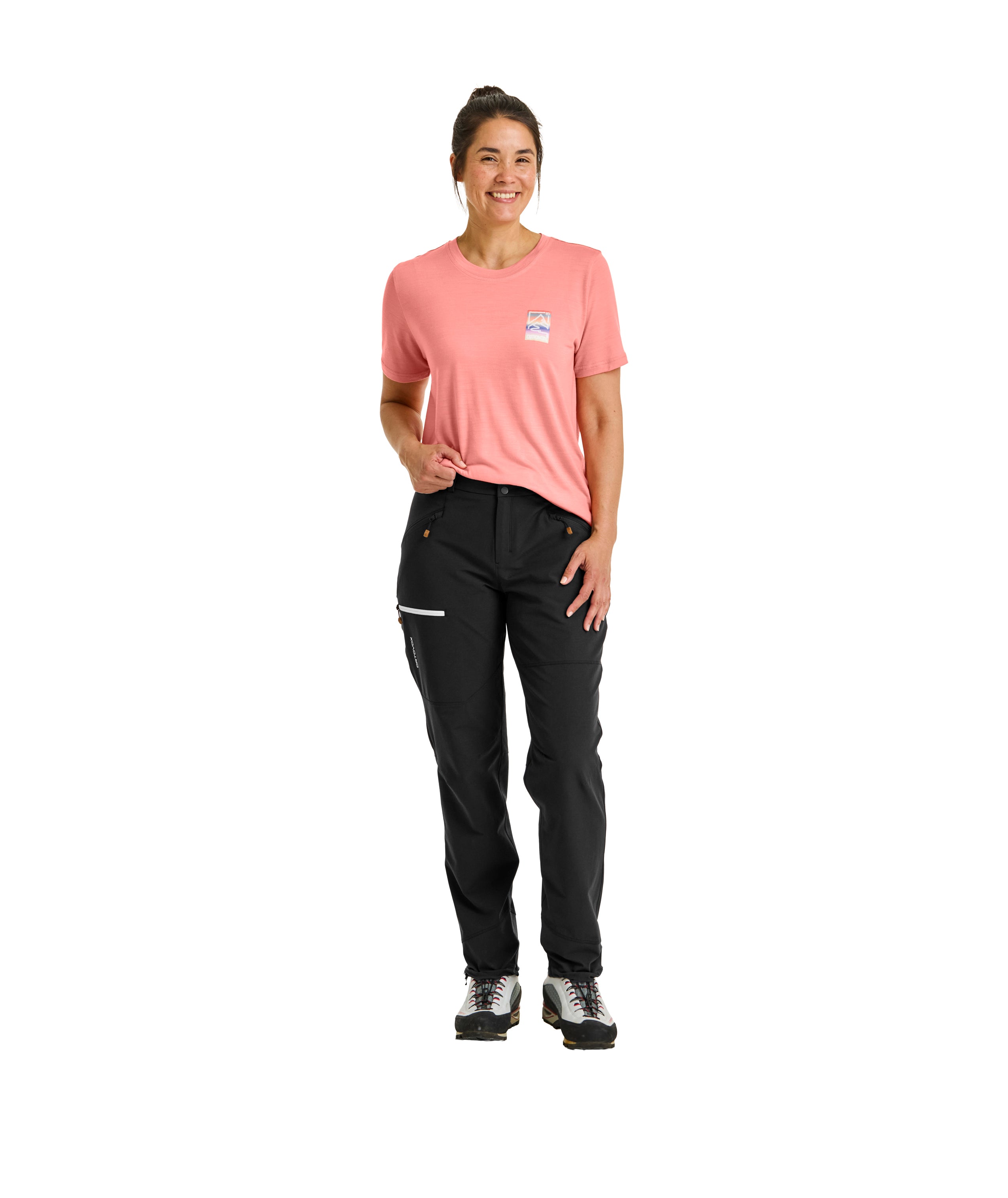 140 COOL MTN GRADIENT REMERA MUJER