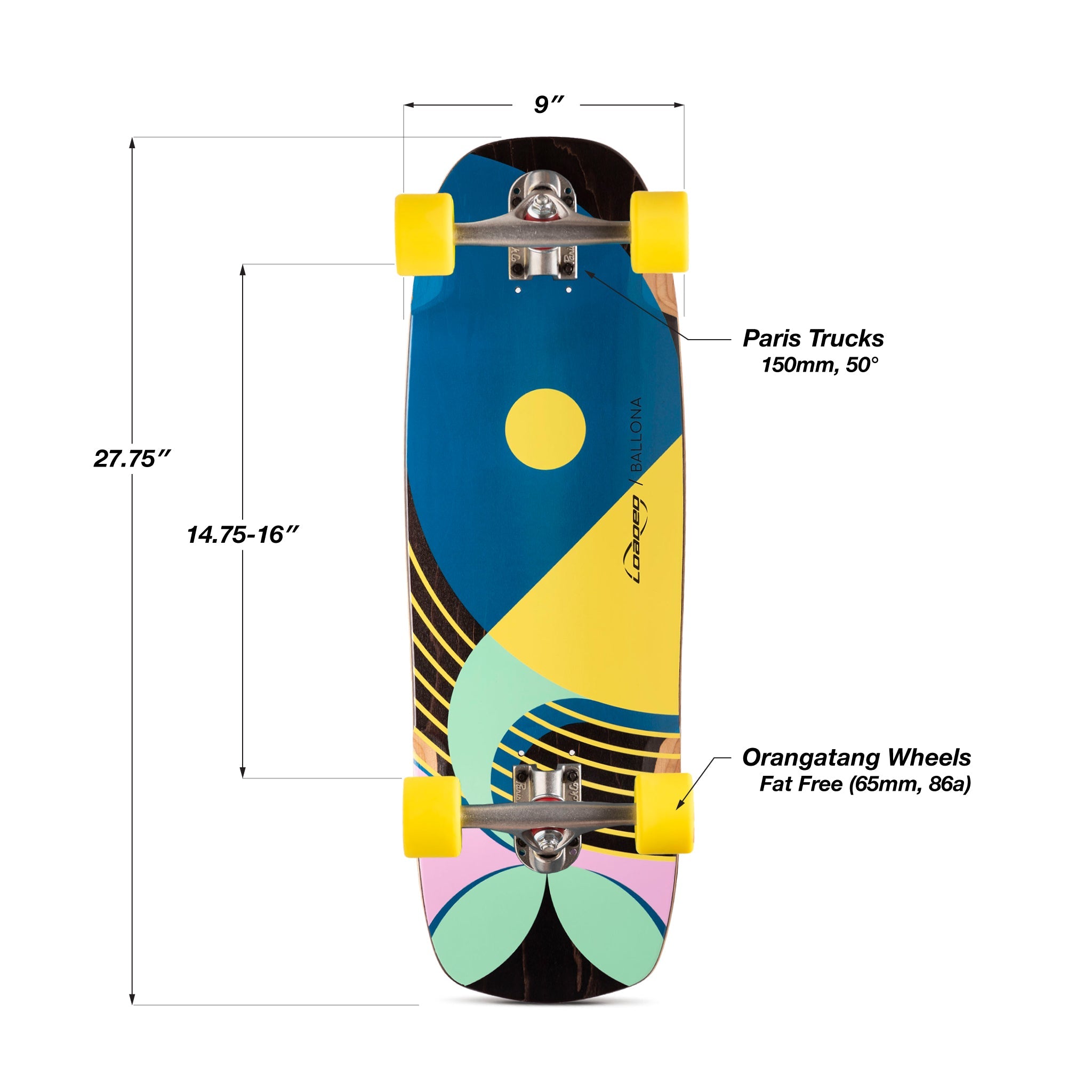 Ballona | Longboard Completo