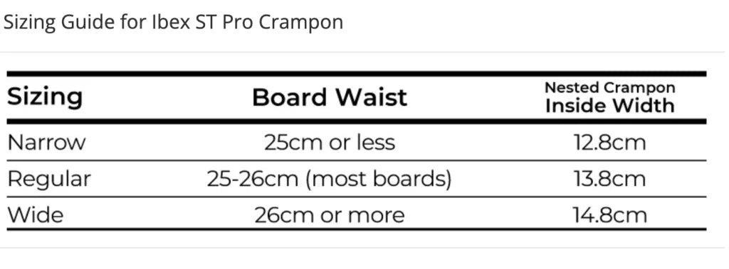 Spark Splitboard Bindings (Arc/Surge) Crampons