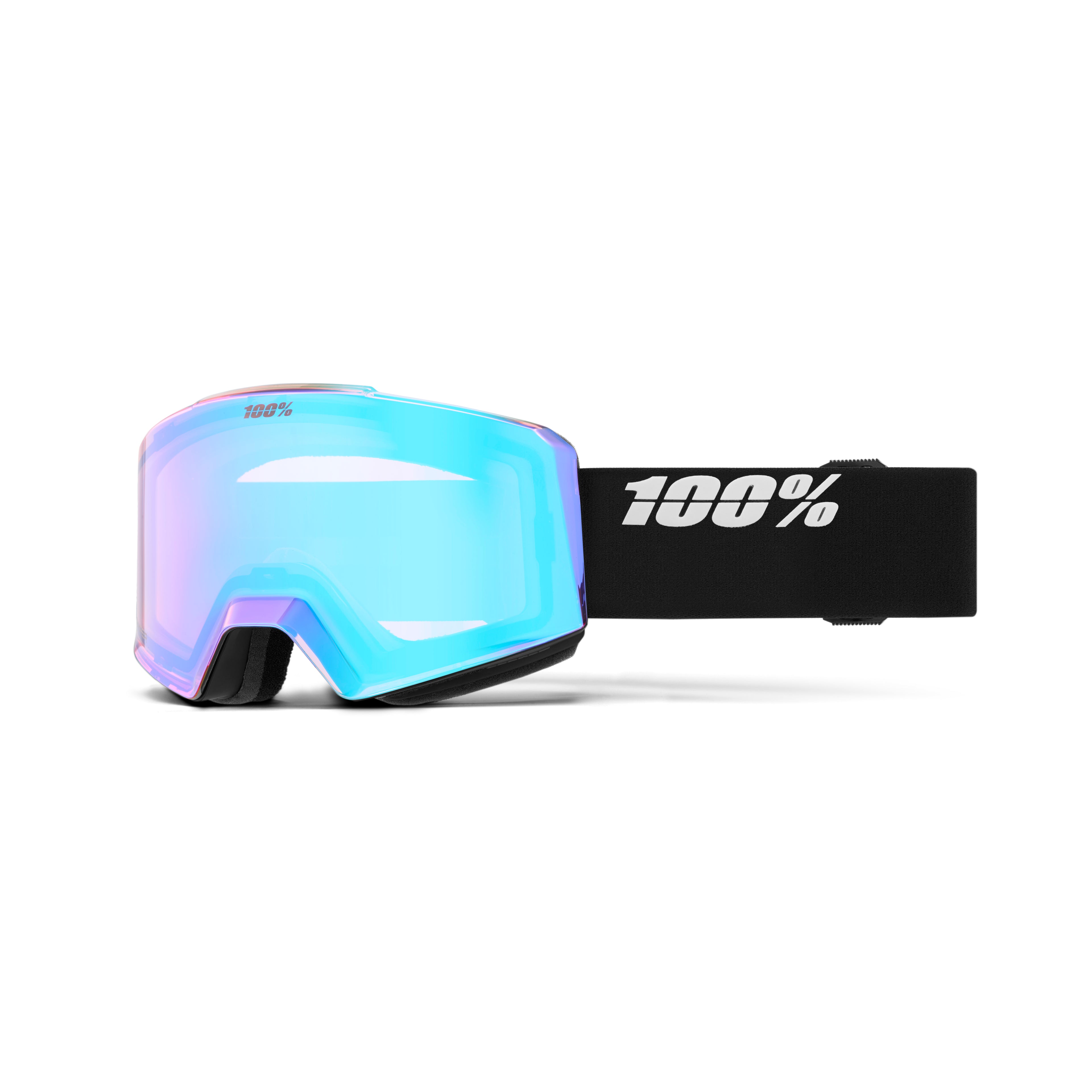 NORG HiPER Goggle Black/Silver - Mirror Silver + Extra Lens